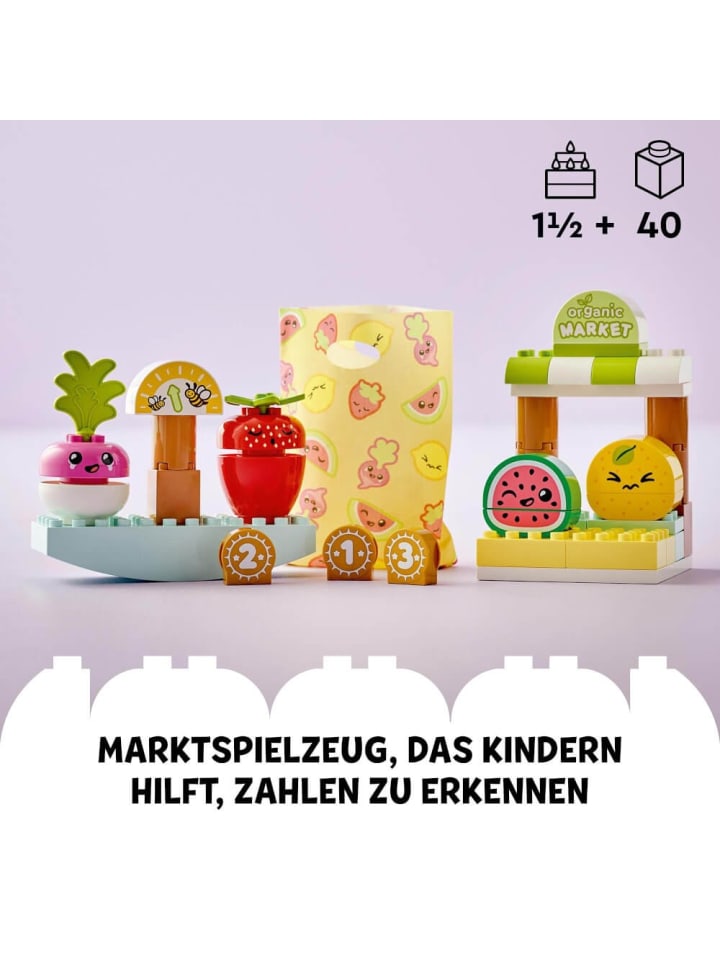 LEGO Bausteine Duplo 10983 Biomarkt - 18 Monate - 5 Jahre günstig kaufen onesize