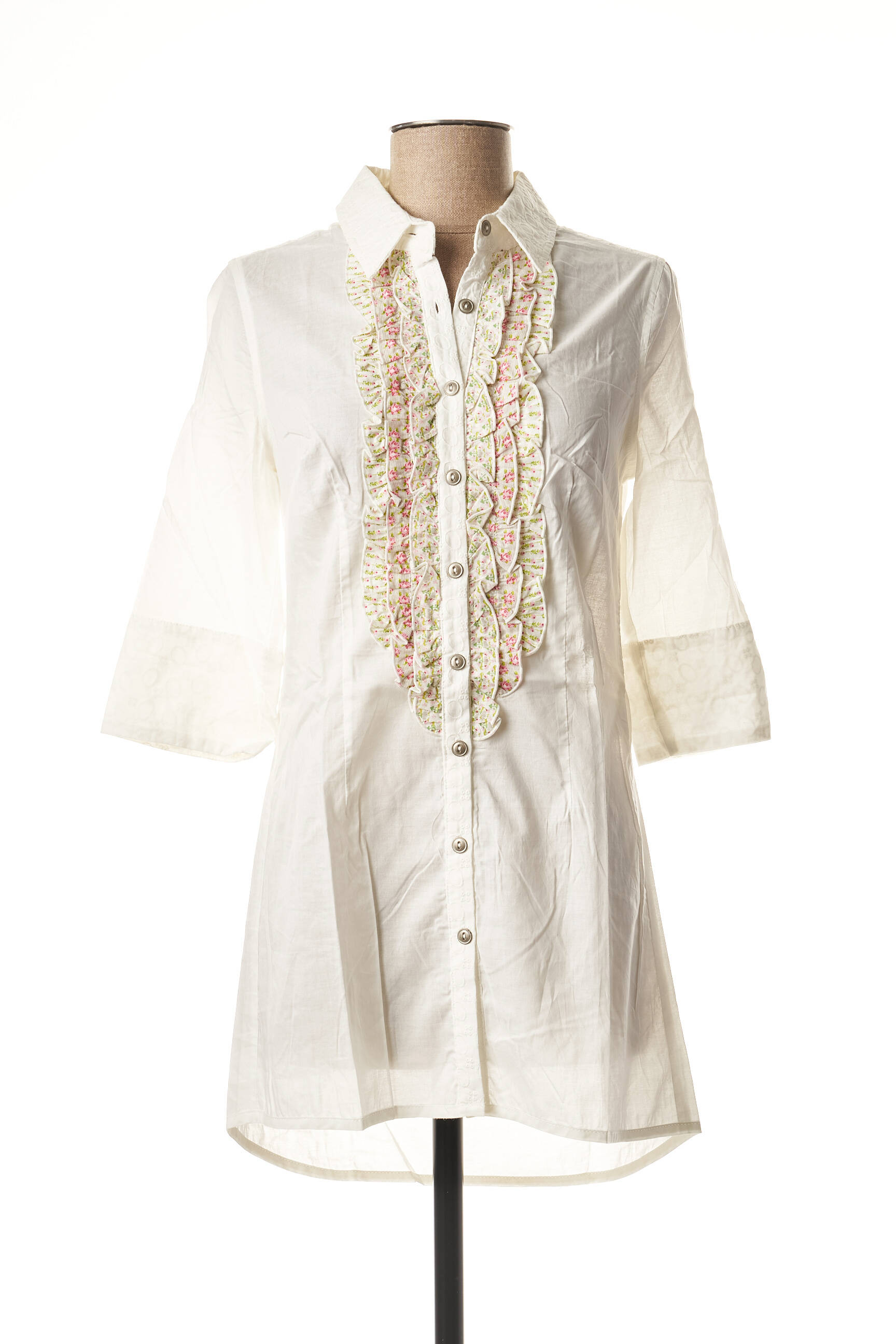 Enjoy Tuniquemanchelongue Femme couleur beige