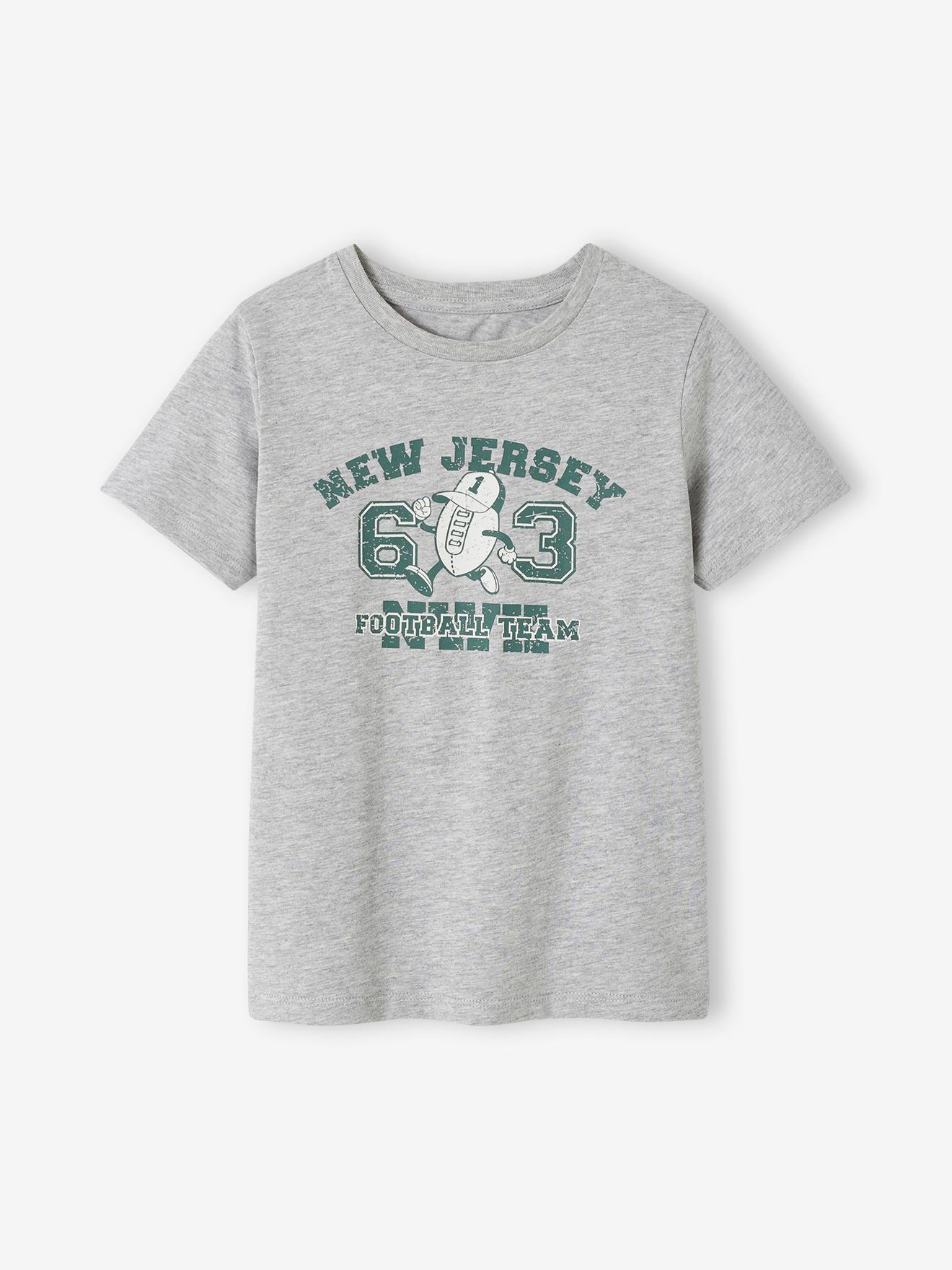 Vertbaudet Jungen Sport T-Shirt BASIC Oeko-Tex - blau