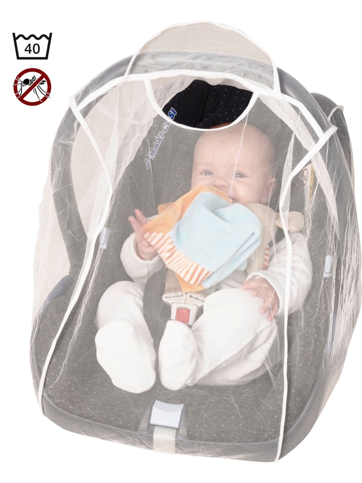 Playshoes Mückennetz für Baby-Trage in weiß günstig kaufen onesize