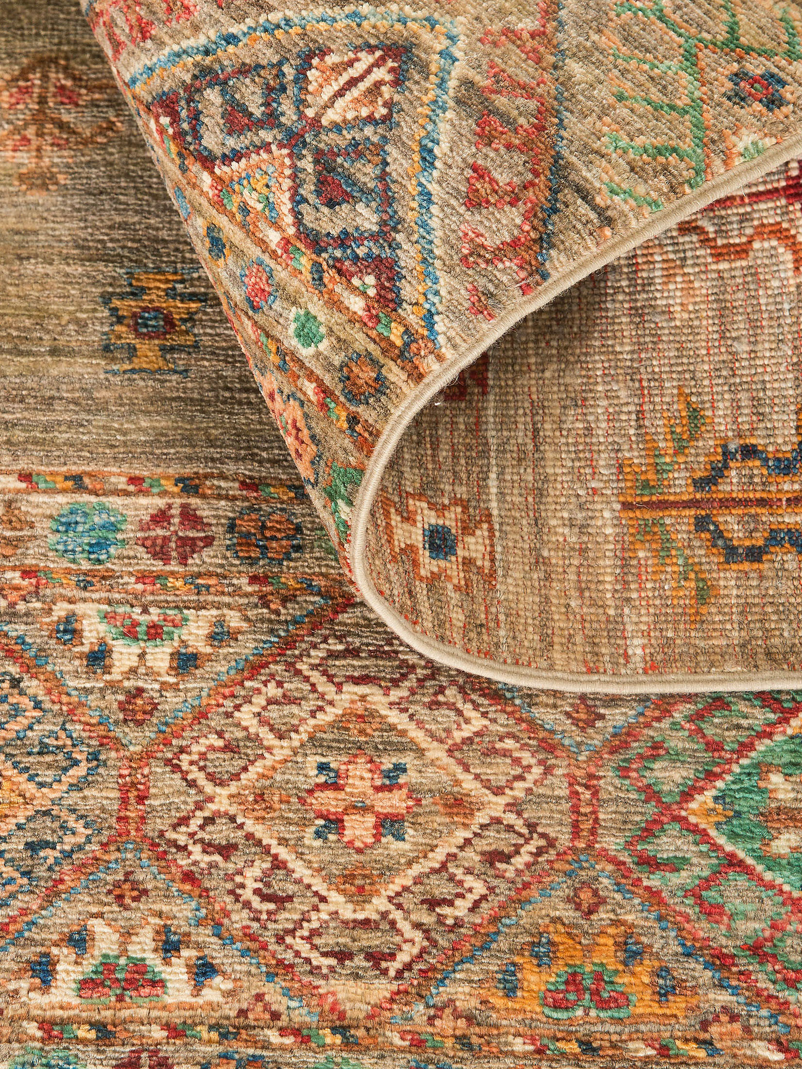 Chobi Schal ca. 178 x 251 cm, Unikat / Einzelstück