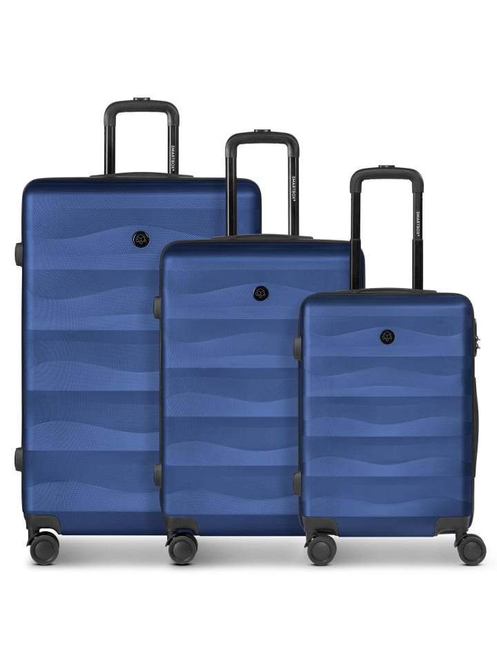 Smartbox Edition 03 4 Rollen Kofferset 3-teilig in dark-blue günstig kaufen onesize