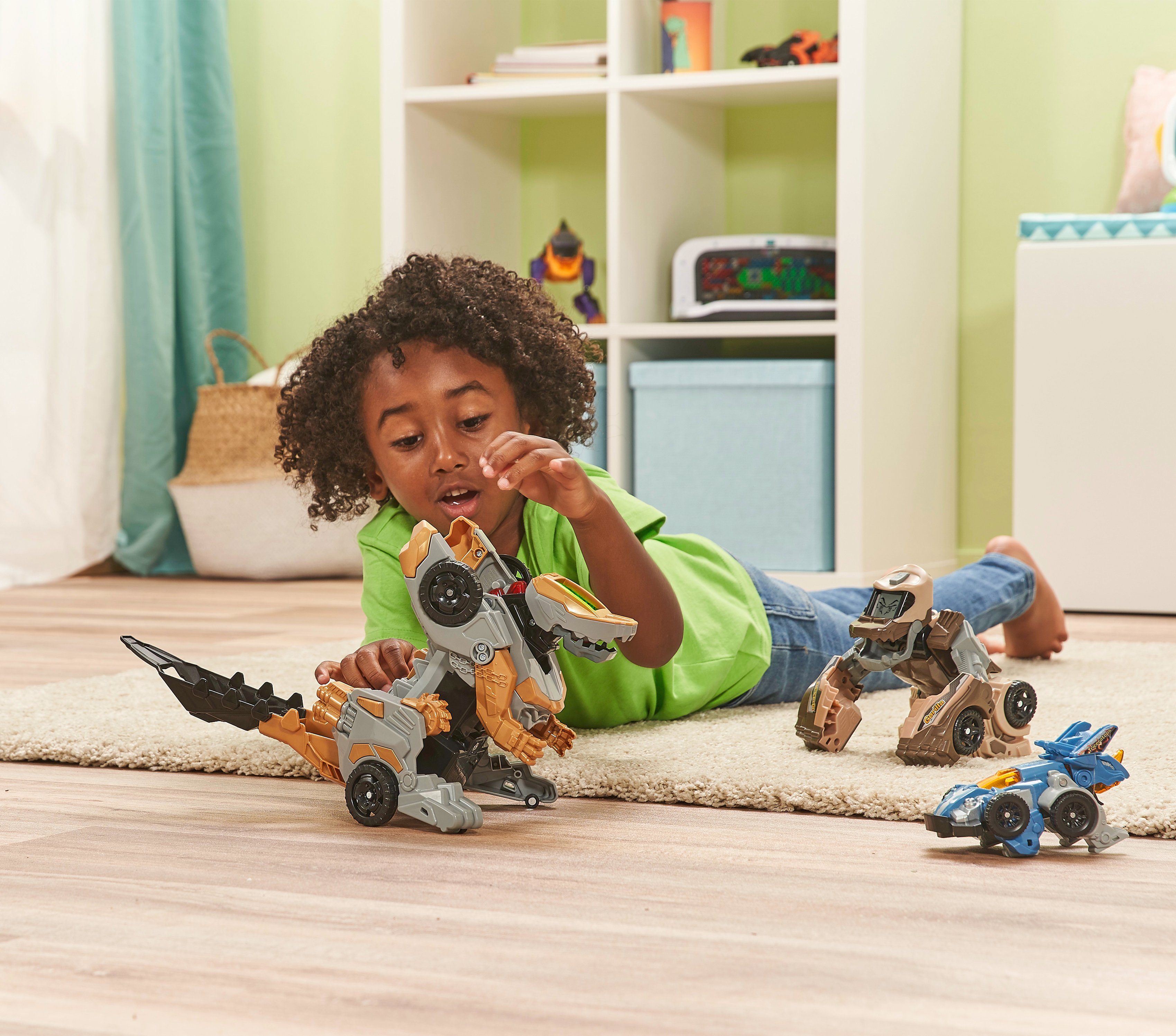 Vtech® Actionfigur Switch & Go, OneClick-Mega-Drache, mit Licht- und Soundeffekten