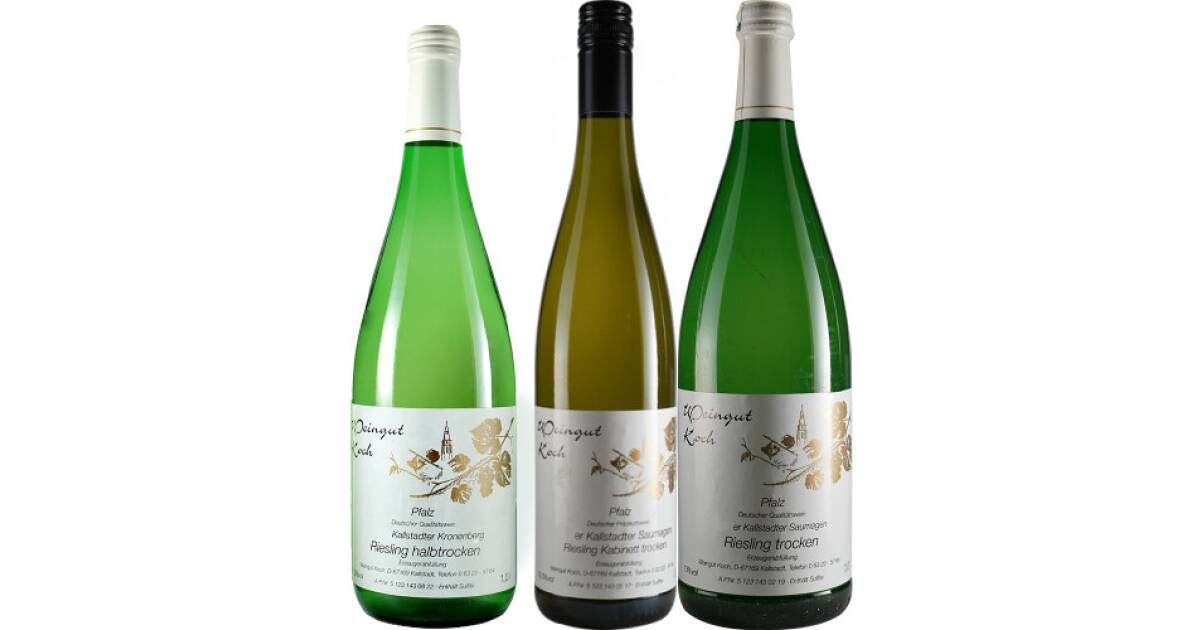 Riesling Trio von Weingut Koch günstig bei wein.de kaufen