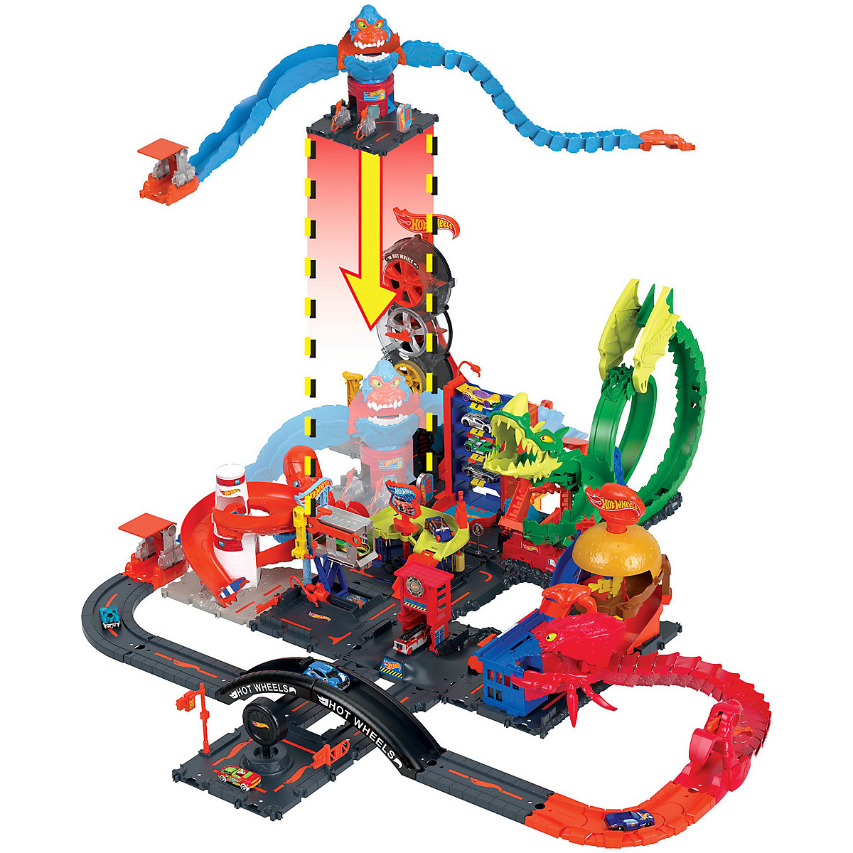 Hot Wheels City Nemesis Lab Gorilla