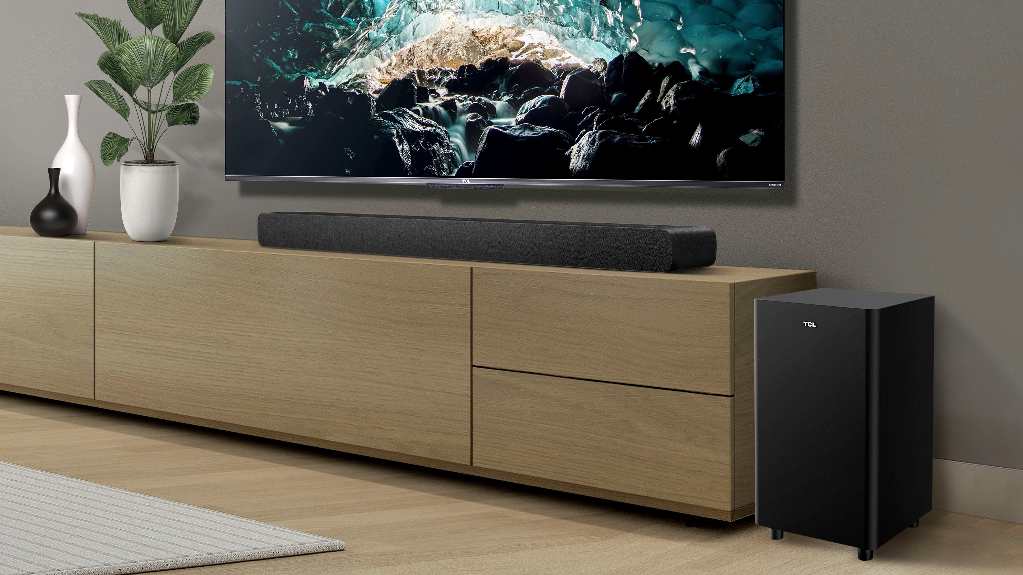 TCL TS8132 3.1.2 Soundbar (Bluetooth, WLAN (WiFi), 260 W, mit kabellosem Subwoofer)