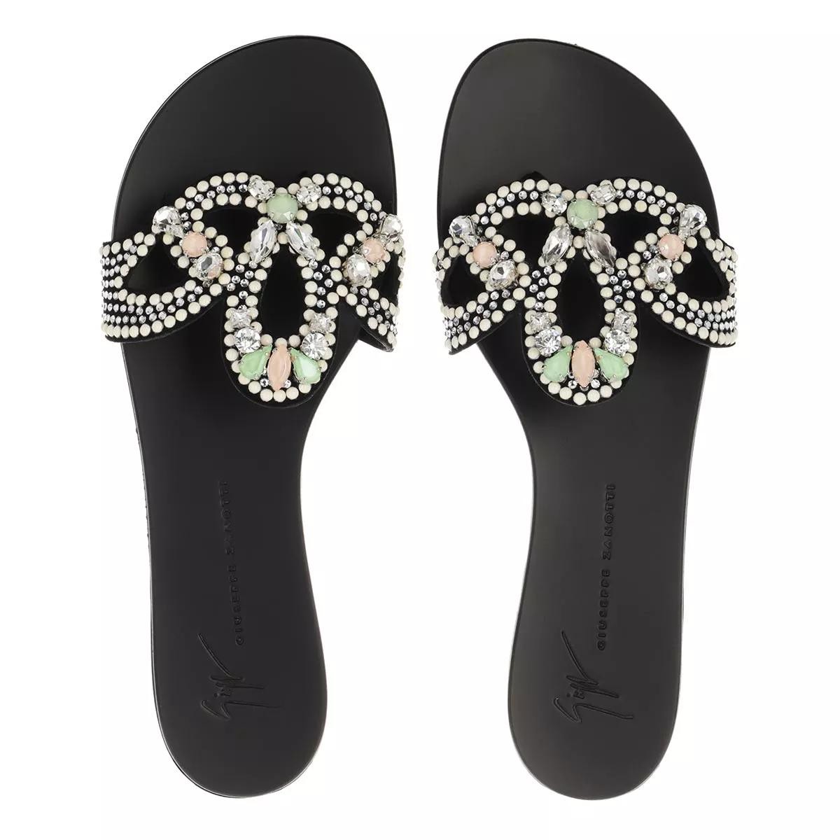 GIUSEPPE ZANOTTI Pantoletten schwarz Slide