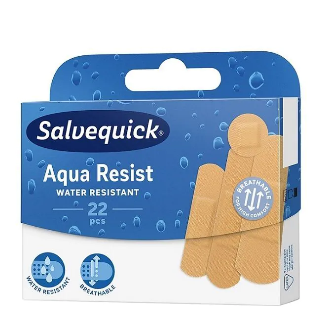 Salvequick Aqua Resist, apósitos impermeables