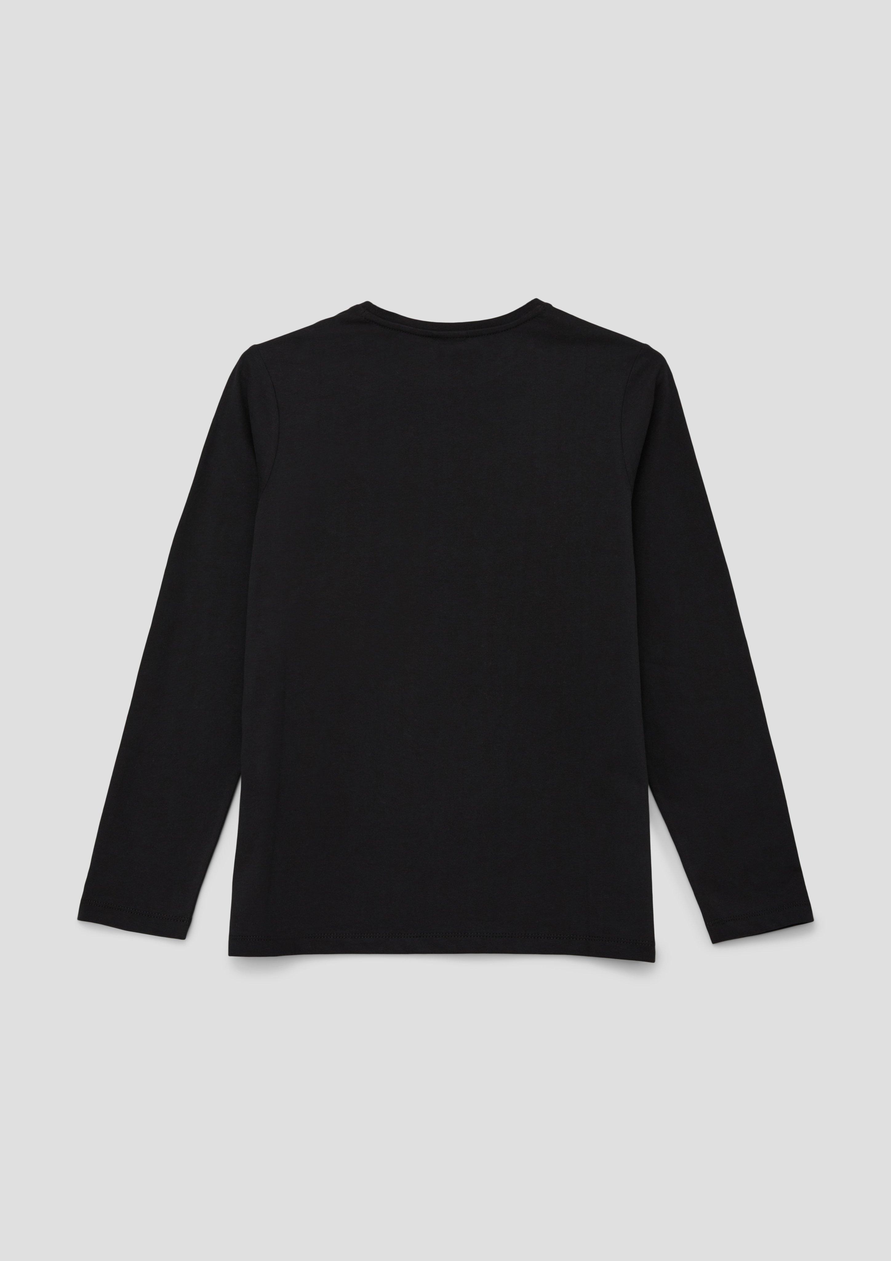Longsleeve mit Frontprint  2134039-9999