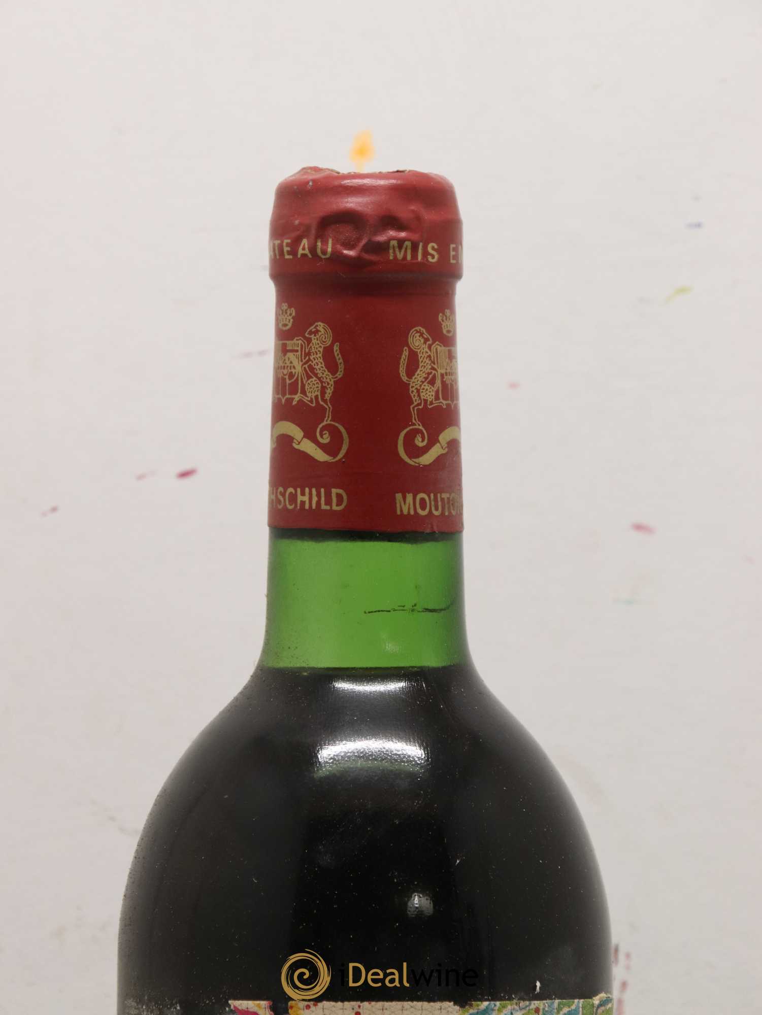 Château Mouton Rothschild 1er Grand Cru Classé  1979 - Lot de 1 Bouteille