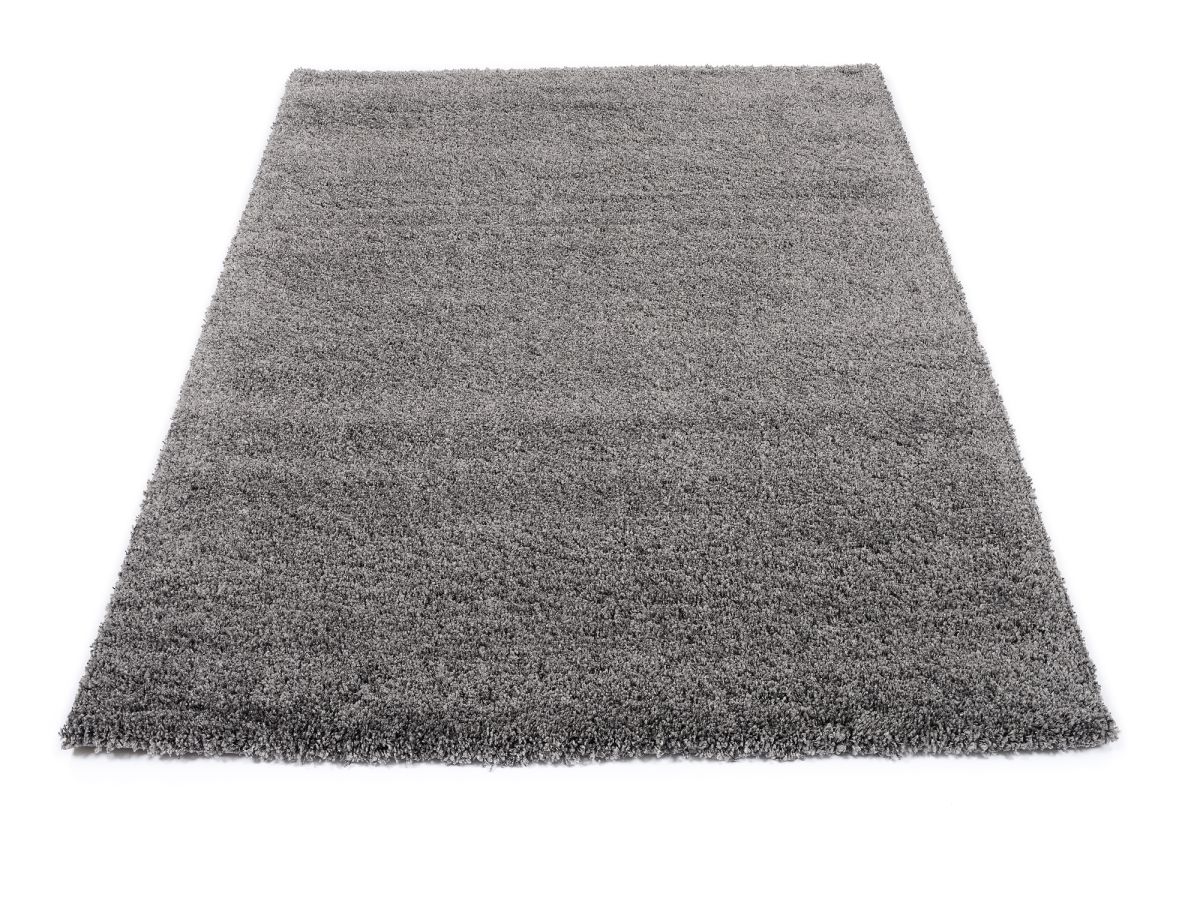 Hochflorteppich Sumo Dunkelgrau 65 x 130 cm