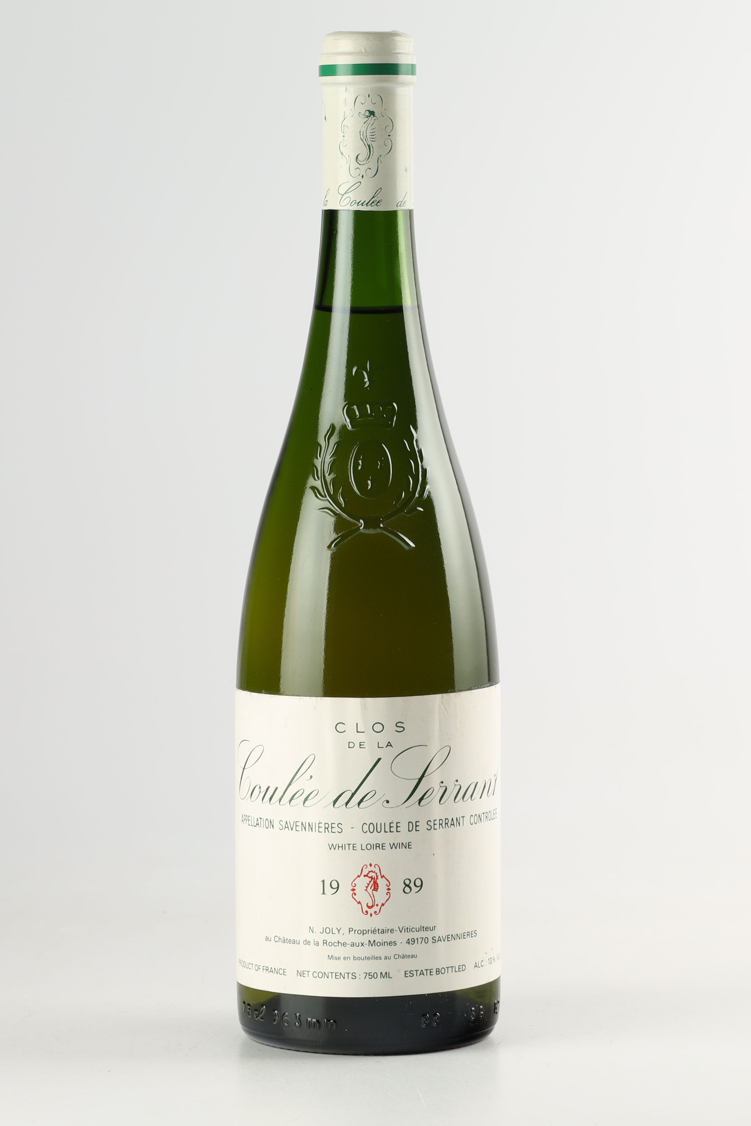 Joly N. Clos De La Coulée De Serrant 1989, Savennières