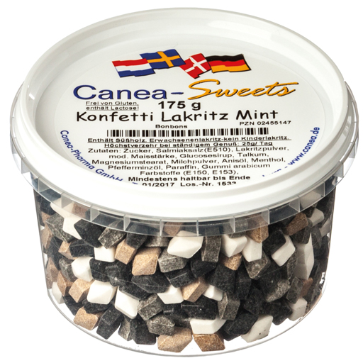 KONFETTI Lakritz mint  175 g