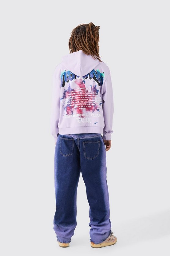 Kastiger Oversize Hoodie