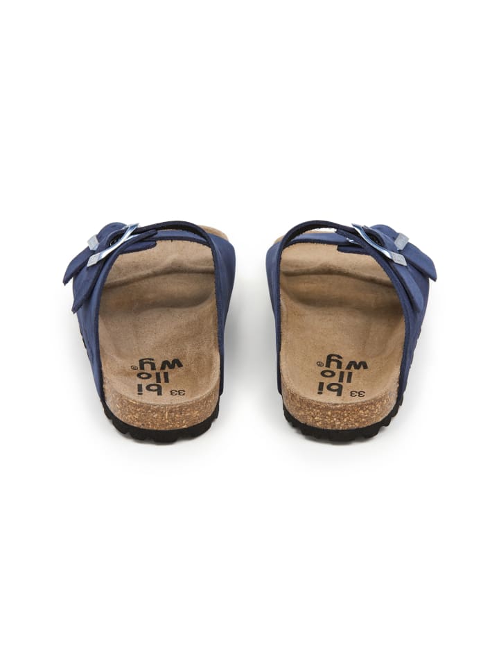 billowy Pantoletten  in blau günstig kaufen