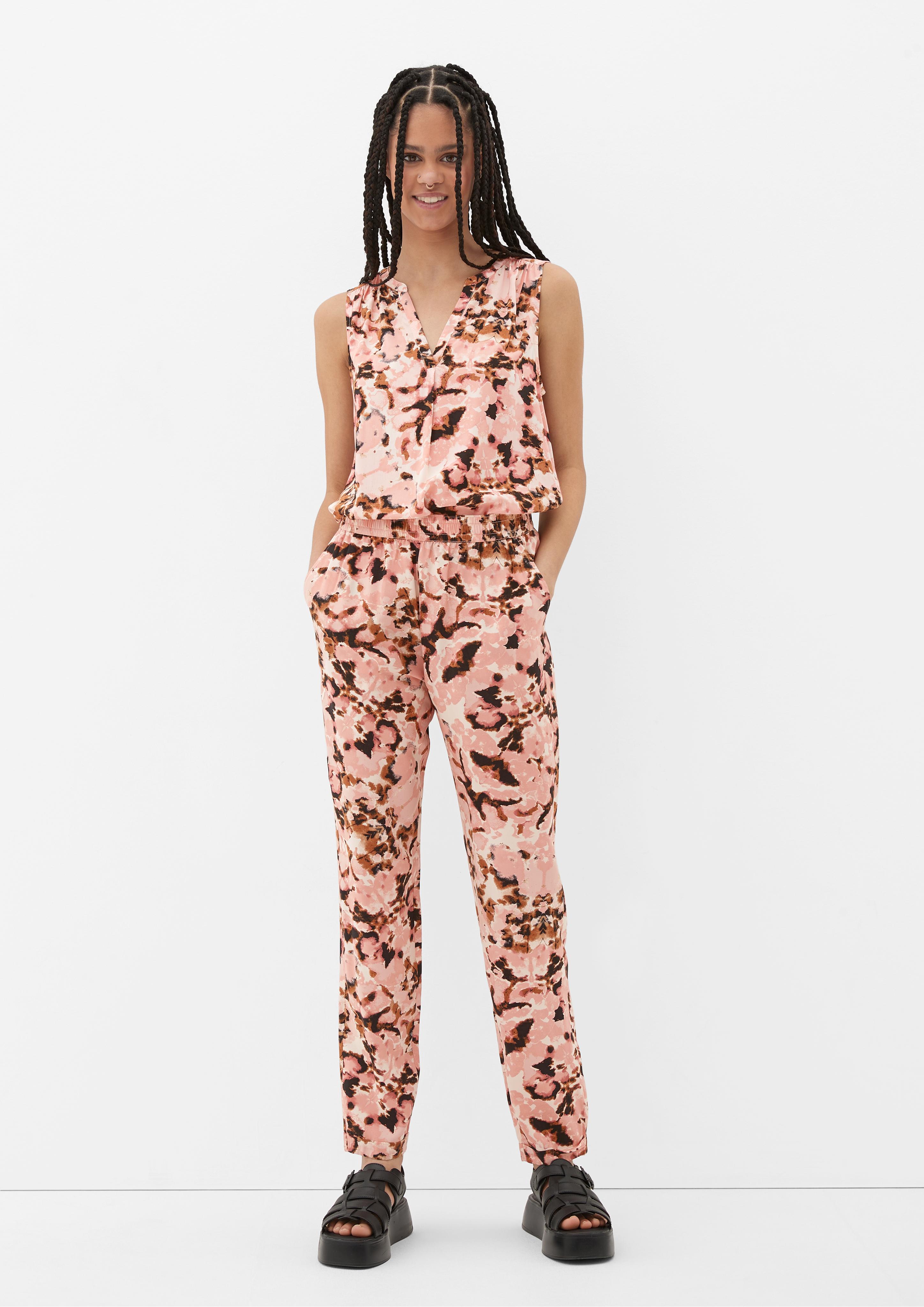 Loose: Hose mit Allover-Print  2131199-20A3