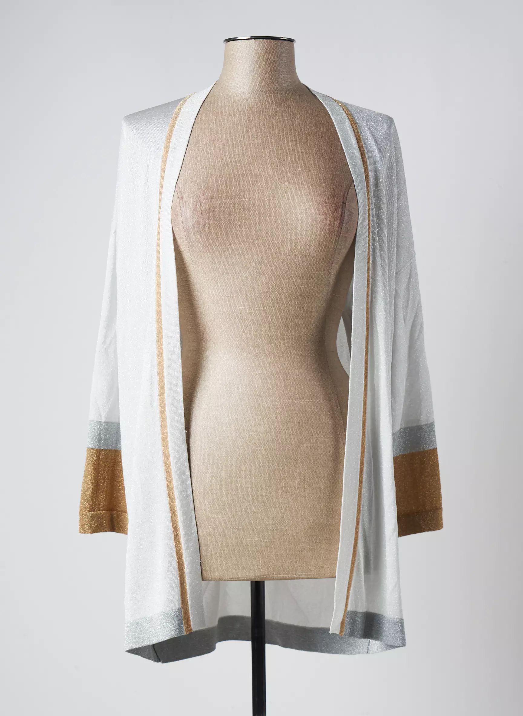 Jei S By Letizia Denaro Cardigans Femme couleur gris