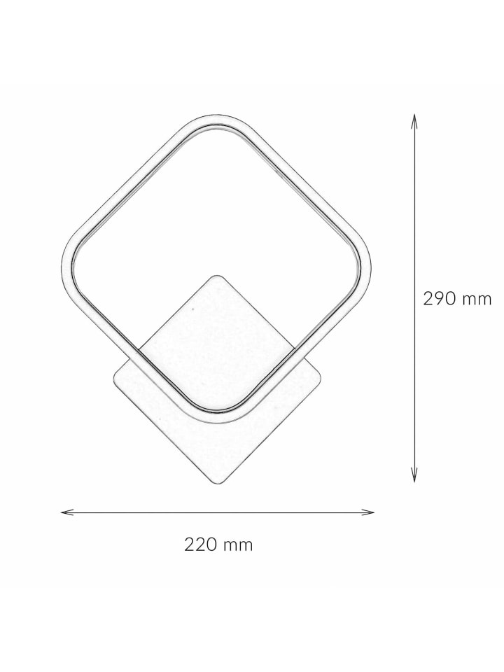Licht-Erlebnisse Wandlampe EEK F in Schwarz günstig kaufen onesize