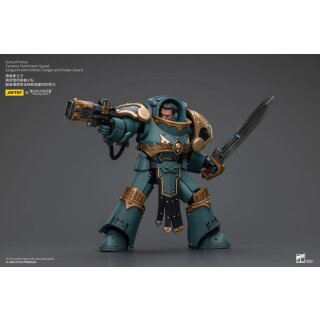 Warhammer The Horus Heresy Actionfigur 1/18 Tartaros Terminator Squad Sergeant With Volkite Charger And Power Sword 12 cm