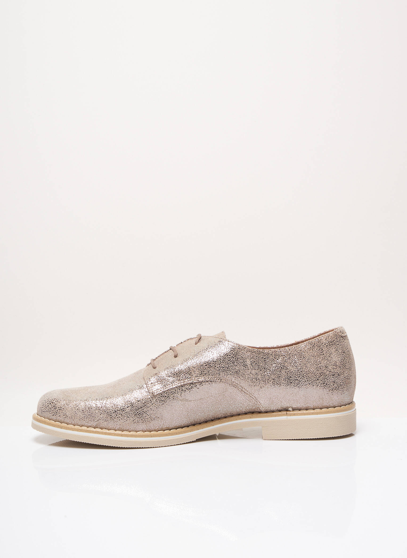 Myma Derby Femme couleur beige