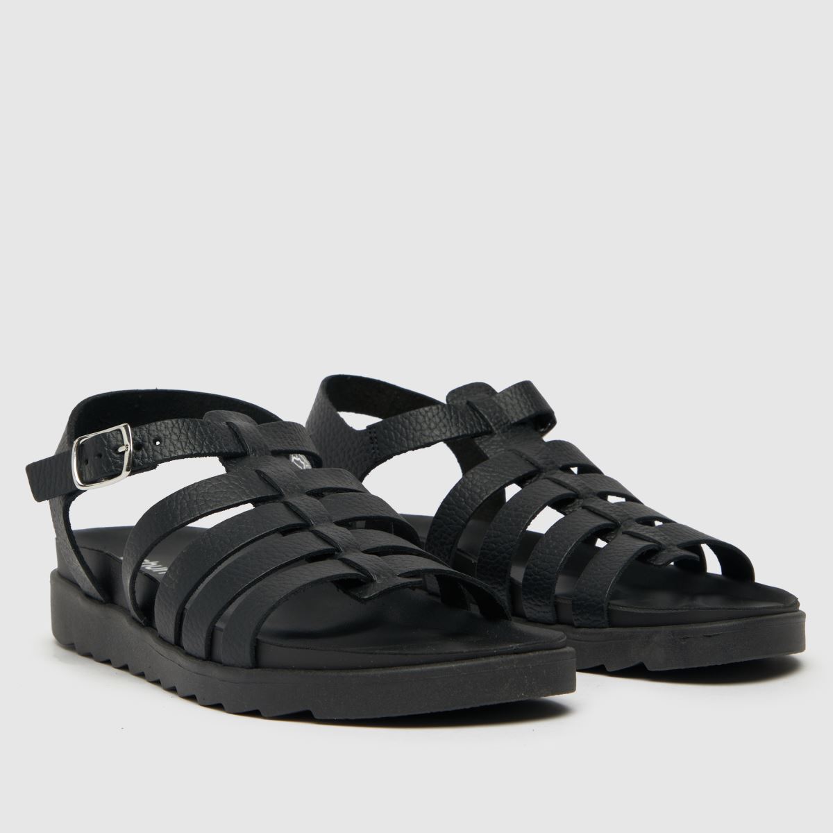 Schuh Tilly – Svarta grova fiskarsandaler