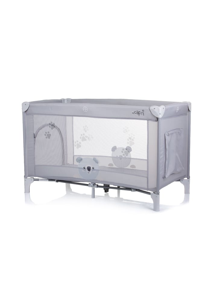 Chipolino Reisebett Capri Tragetasche in grau günstig kaufen 60x120 cm