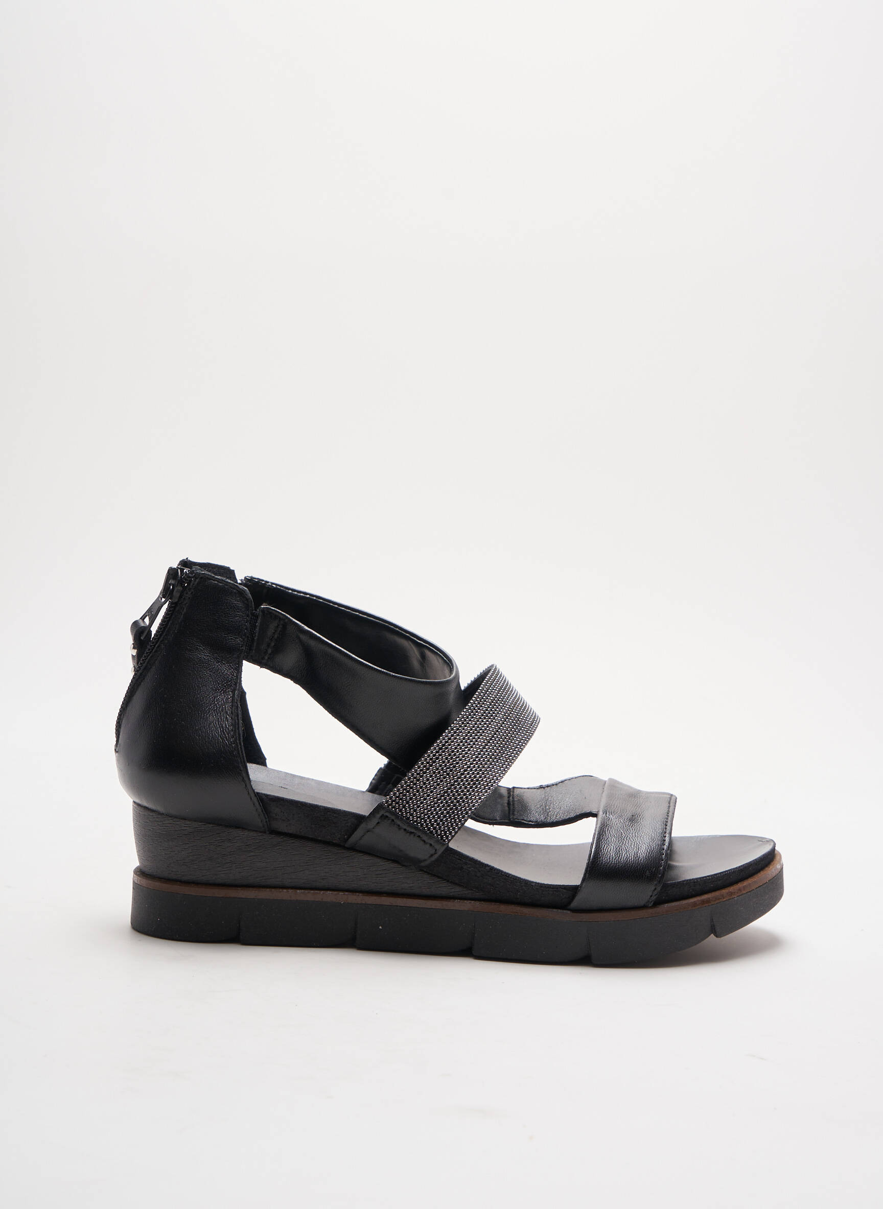 Mjus Sandales Nu Pieds Femme couleur noir