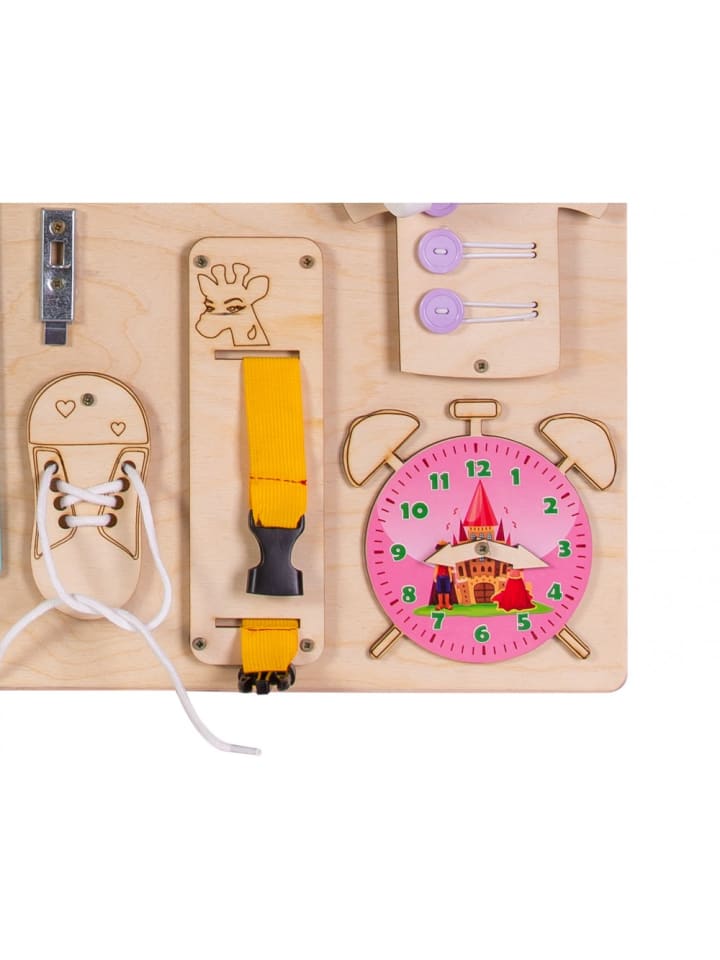 Moni Lernboard Lerntafel Big Holz in rosa günstig kaufen onesize