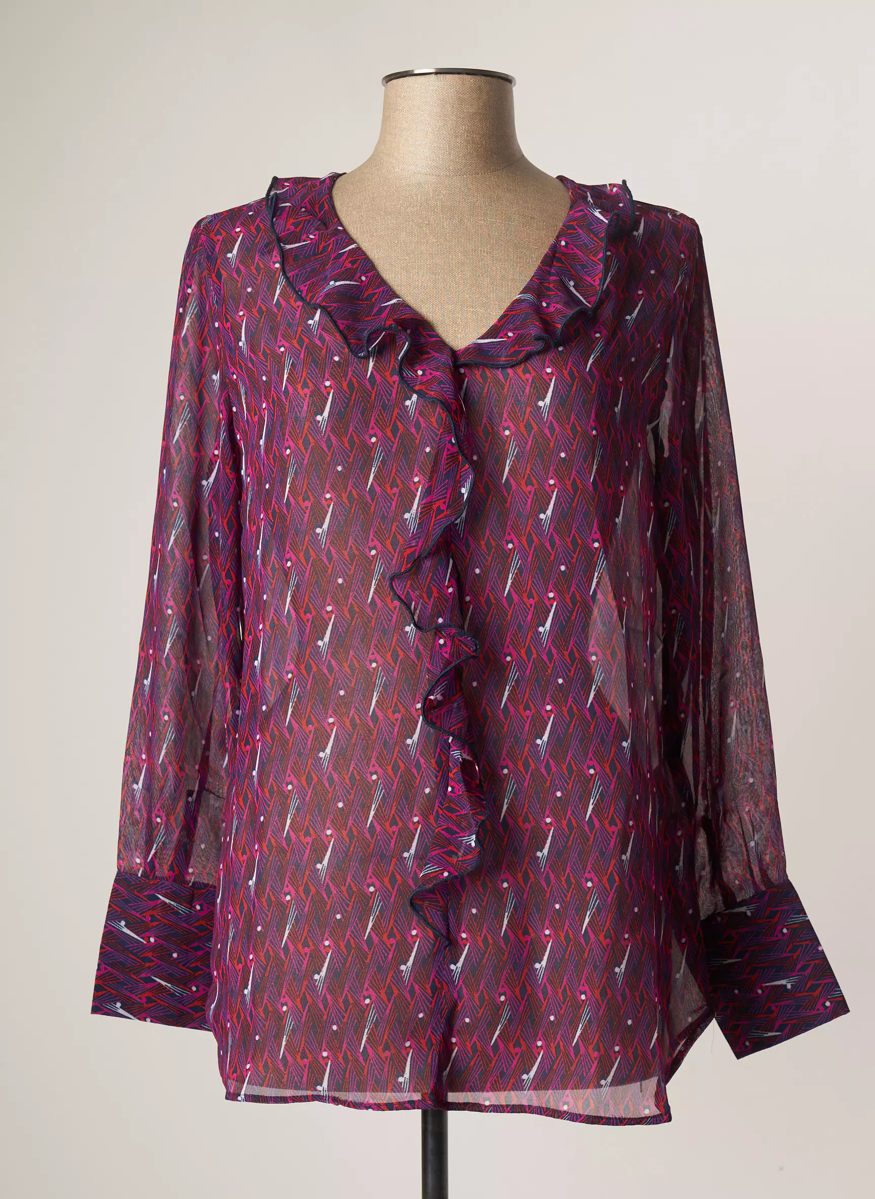 La Fiancee Du Mekong Blouses Femme couleur violet