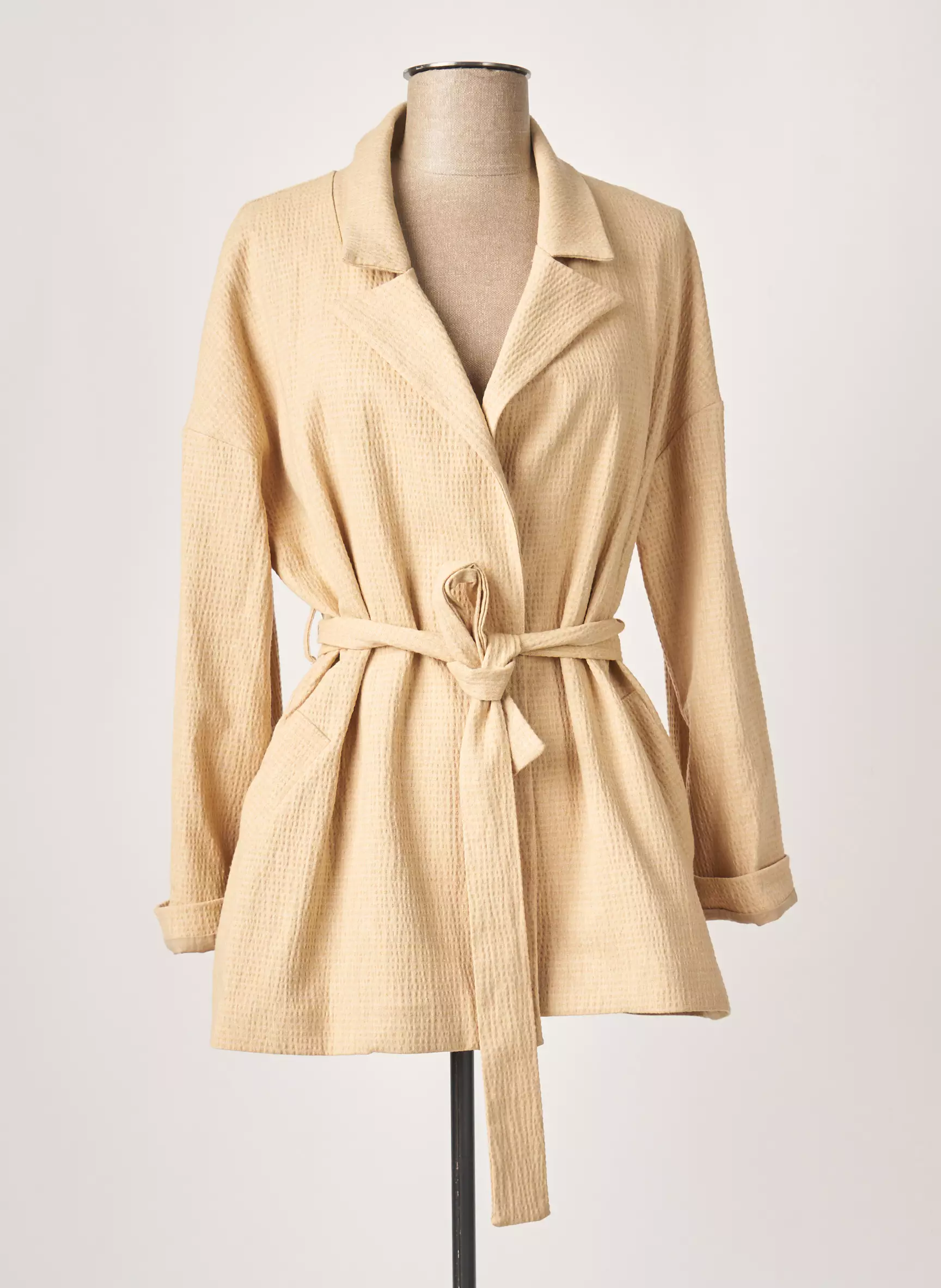 Studio Parisien Vestecasual Femme couleur beige