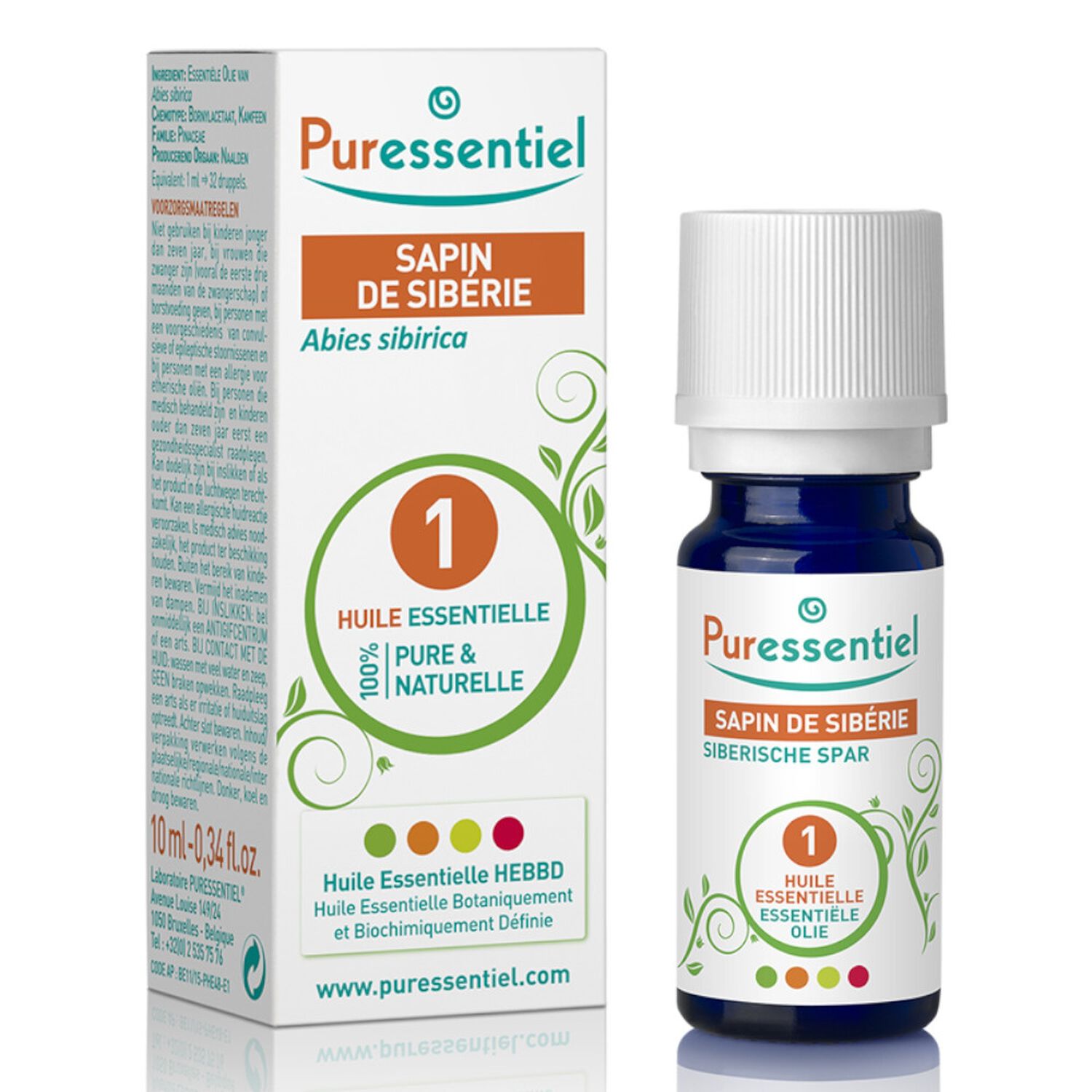 Puressentiel Huile Essentielle Sapin de Sibérie 10 ml
