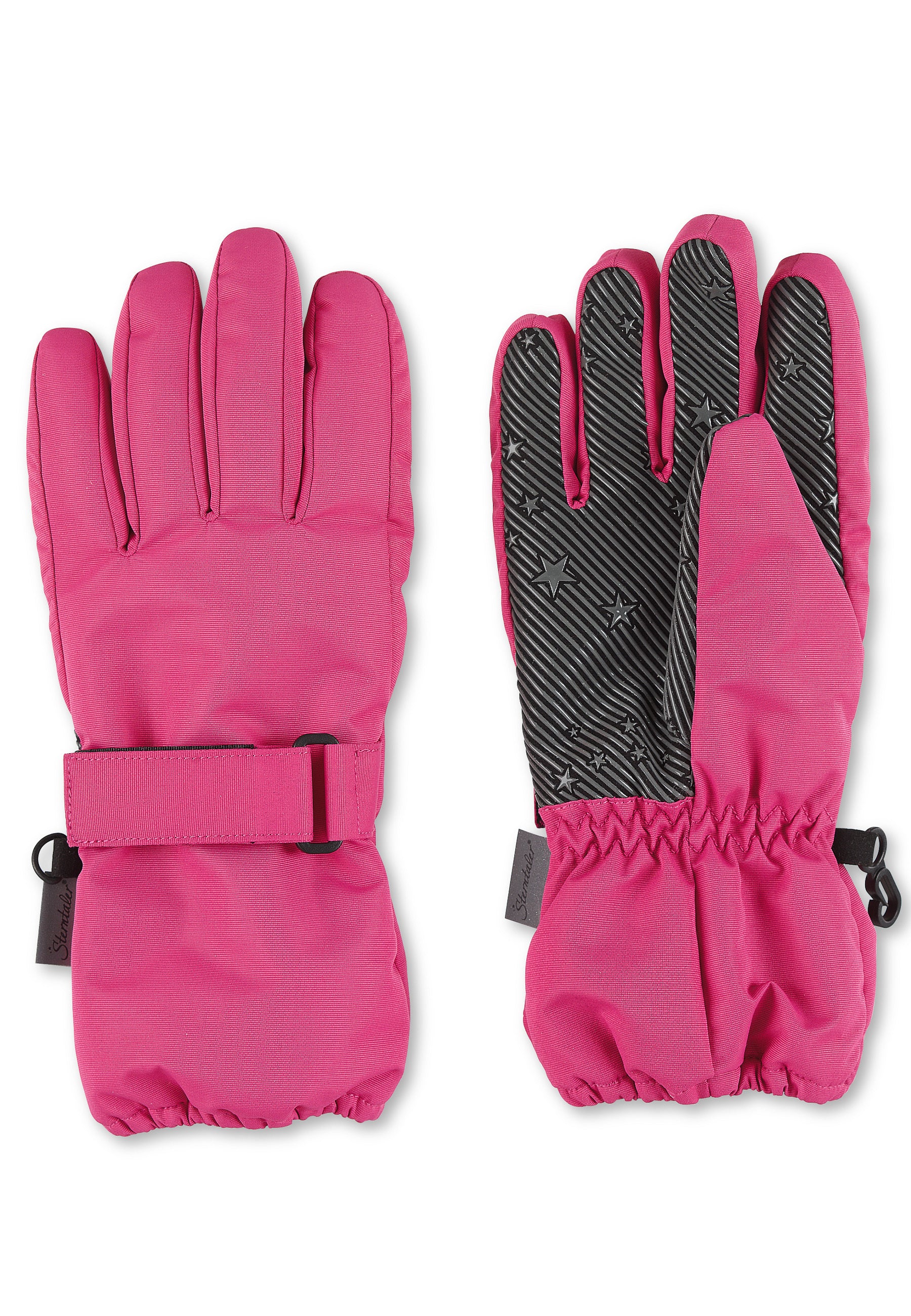 Fingerhandschuh mit Klettverschluss und Grip-Druck