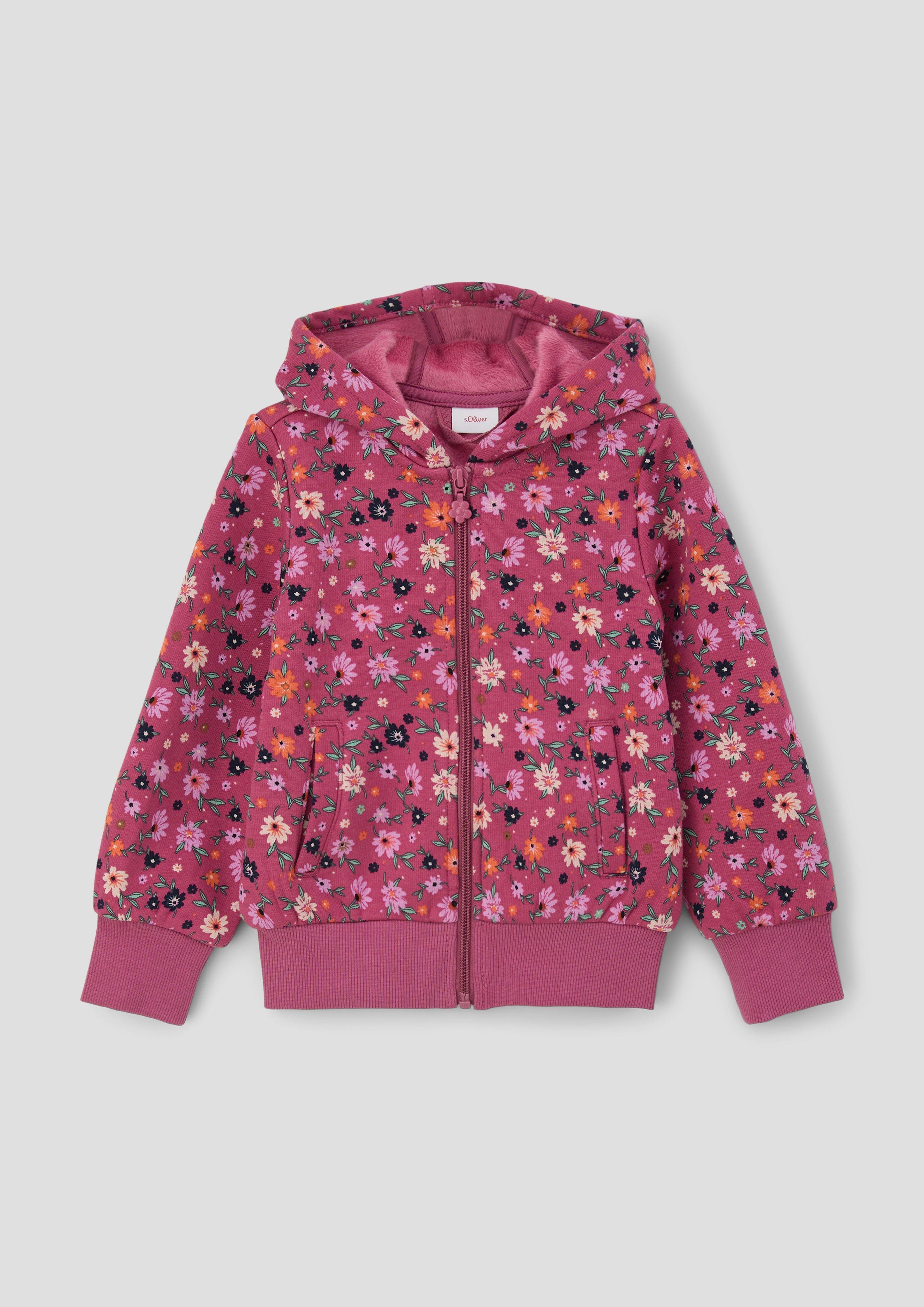 Kapuzenjacke aus Thermofleece  2133839-45A3