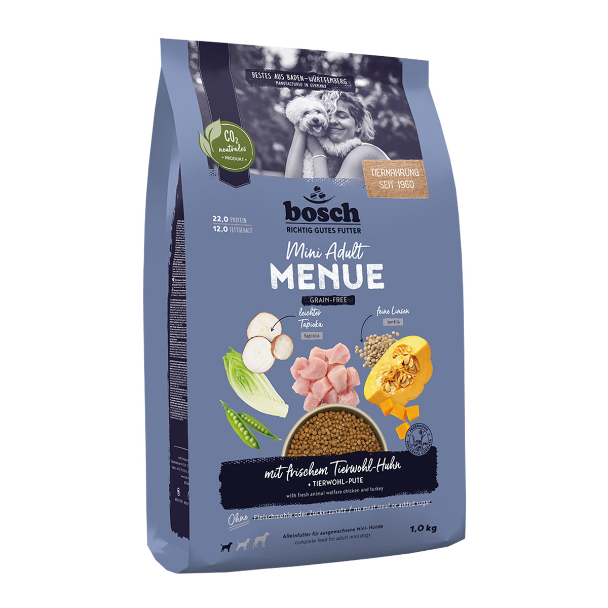 Bosch HPC MENUE Mini Adult Tierwohl-Huhn kaufen bei ZooRoyal
