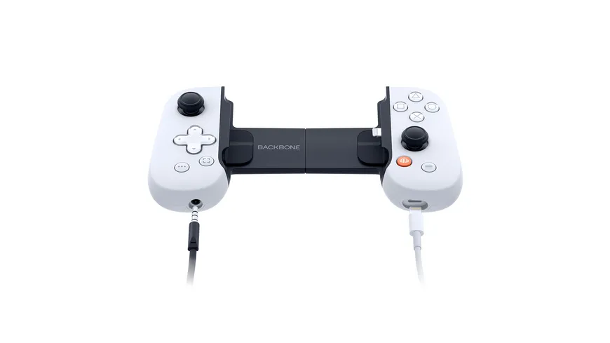 Backbone One - PlayStation Edition Mobile Gaming-Controller für iPhone I weiß Weiß