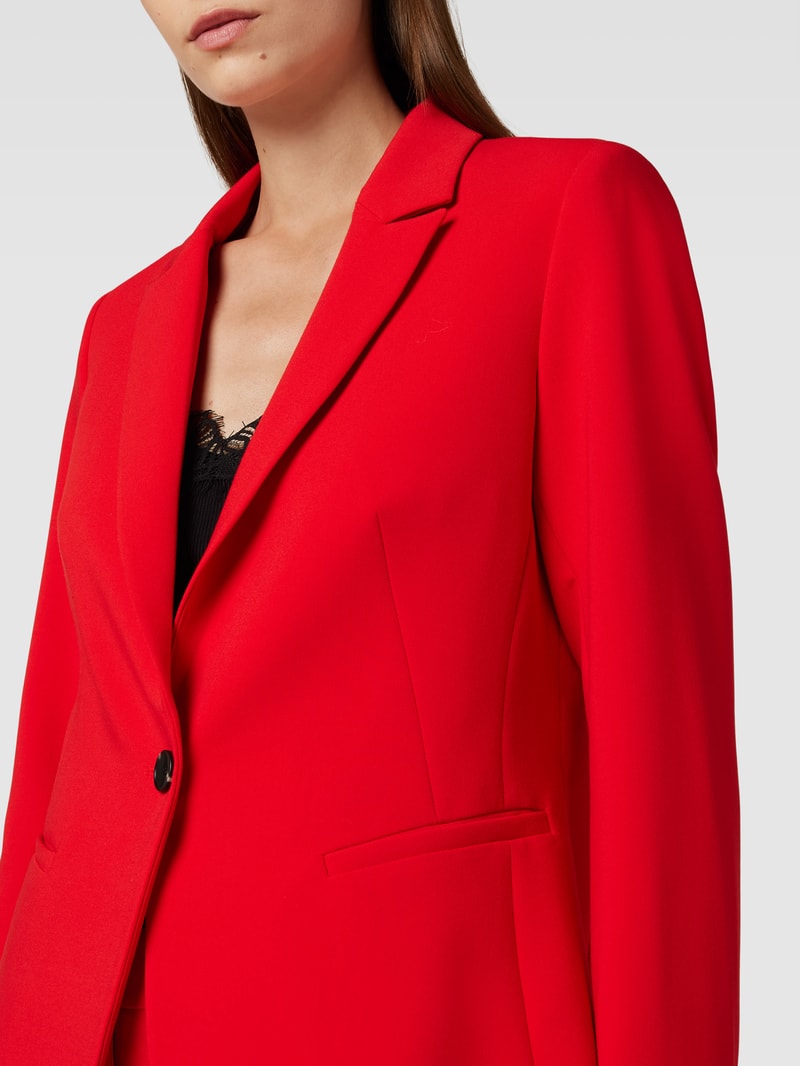 Blazer mit Knopfverschluss in rot