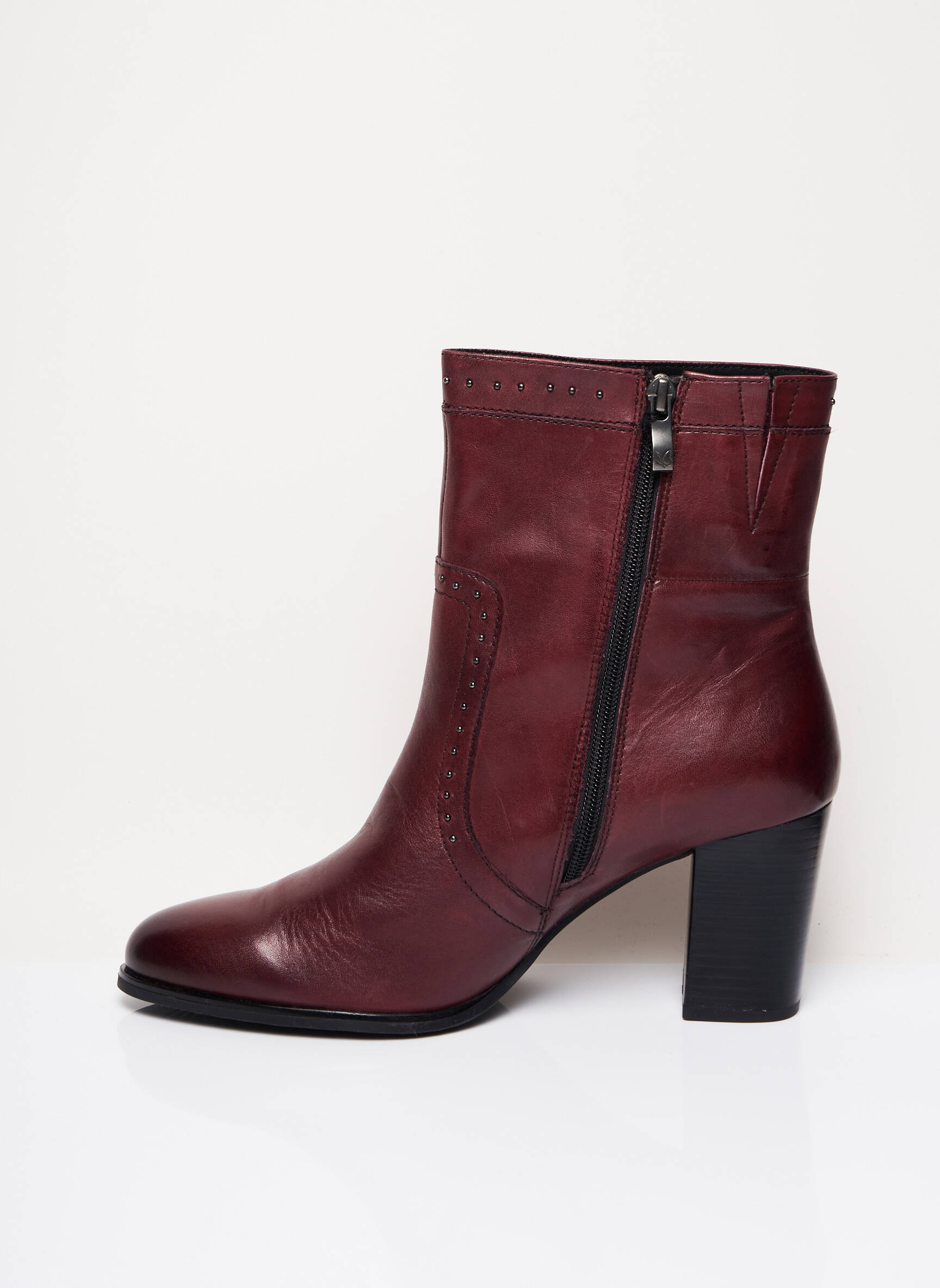 Caprice Bottines Femme couleur rouge