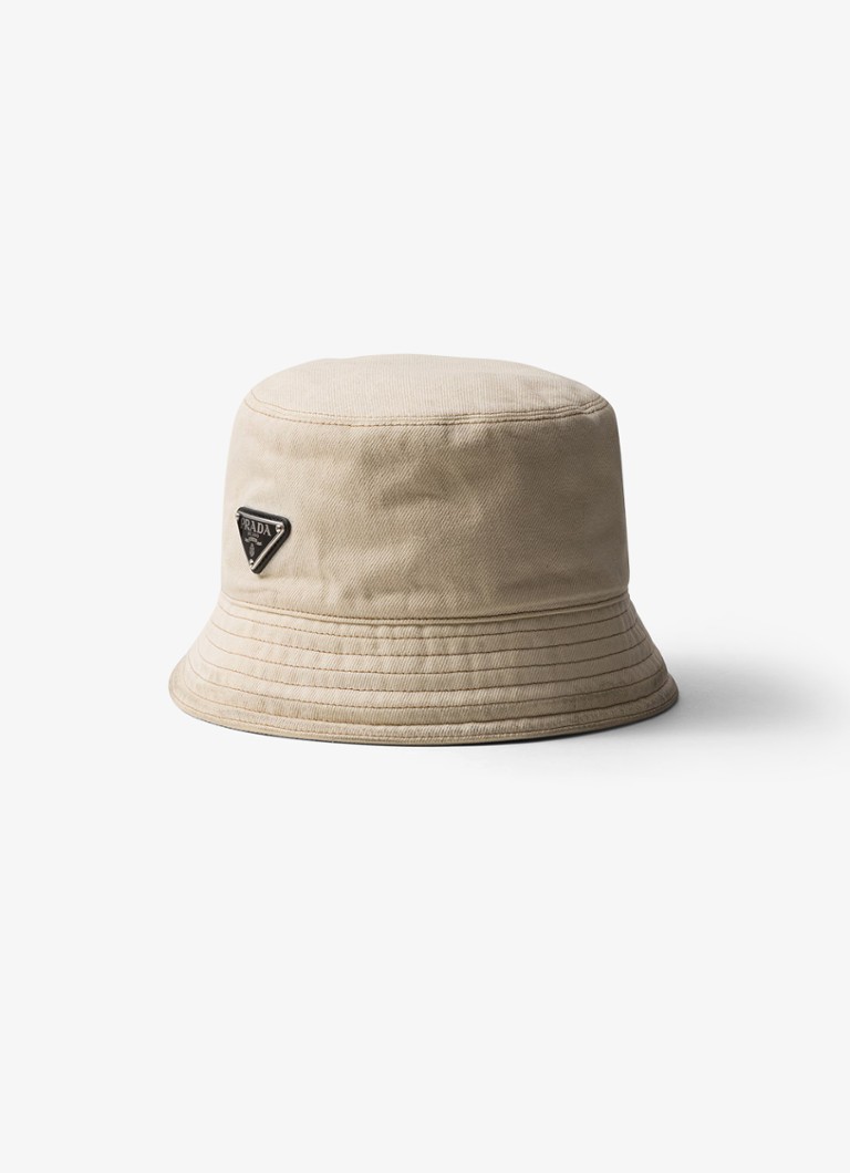 Prada denim bucket hat