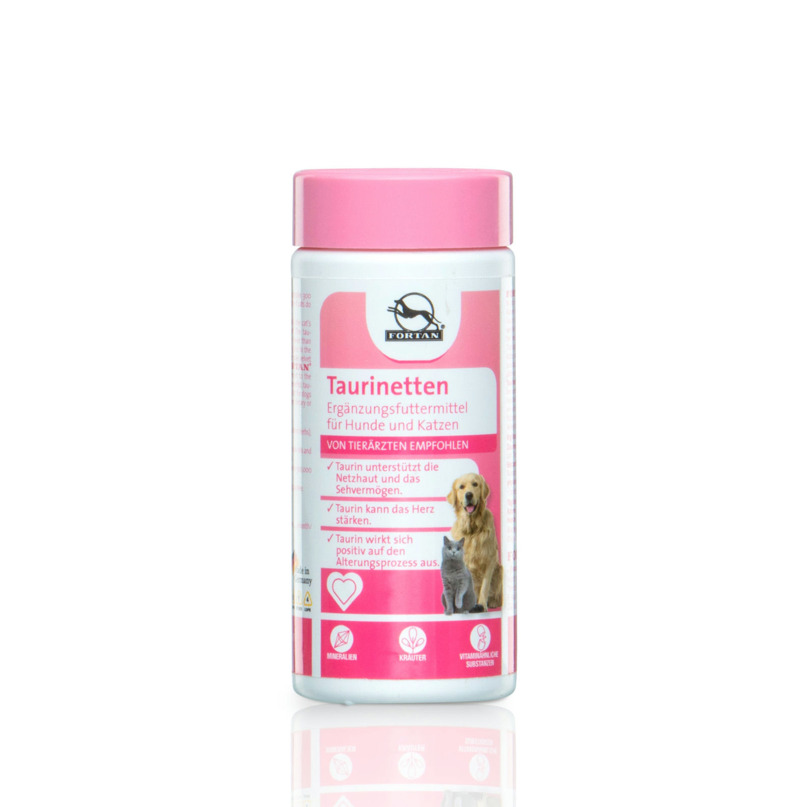 Fortan Ergänzungsfutter & Aufzucht Fortan Taurinetten Tabletten mit 300 mg Taurin 90 g