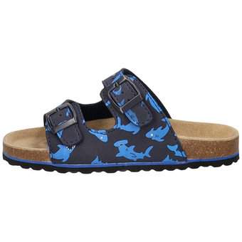 Re-Laxx Pantolette in blau