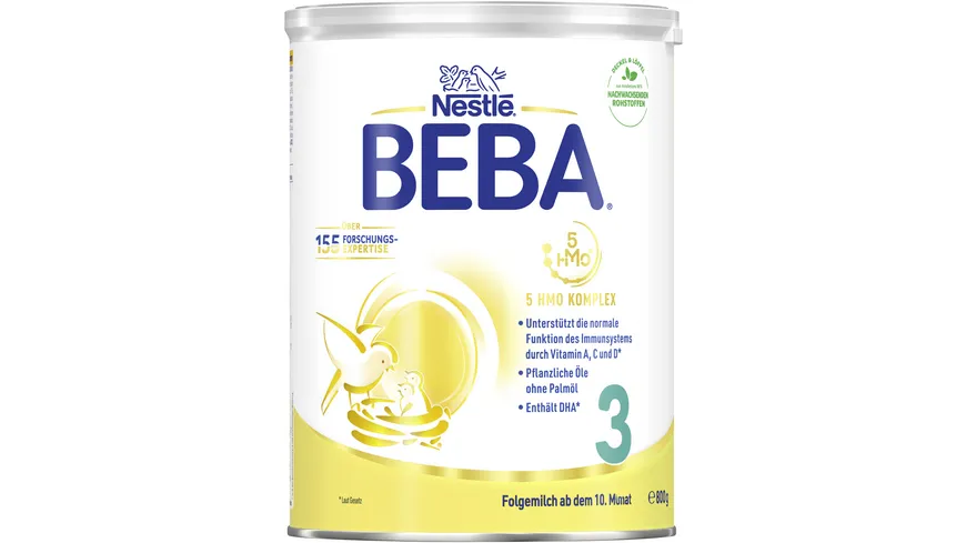 NESTLE BEBA 3 Folgemilch ab dem 10. Monat 800 g