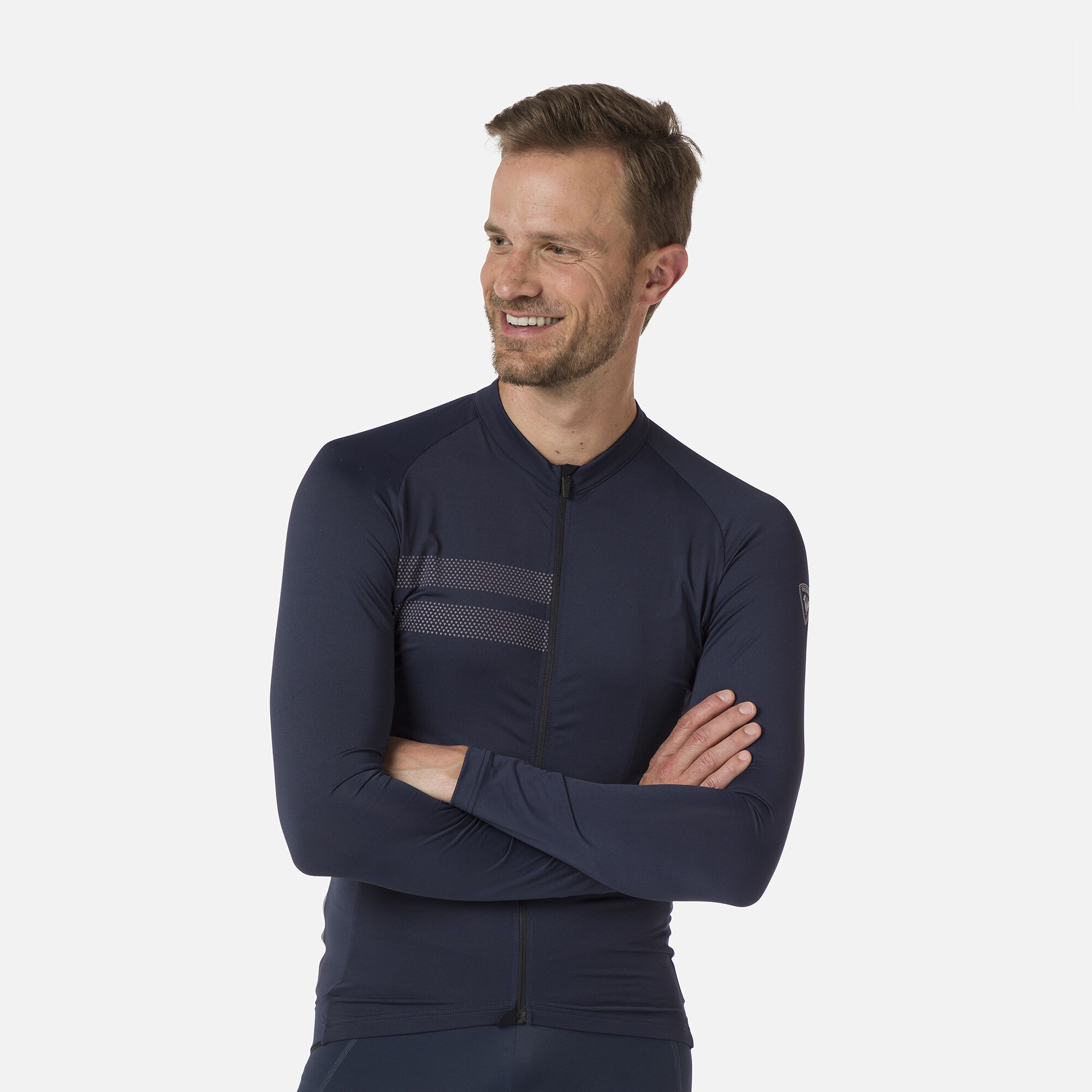 Maillot de vélo de route à manches longues pour homme