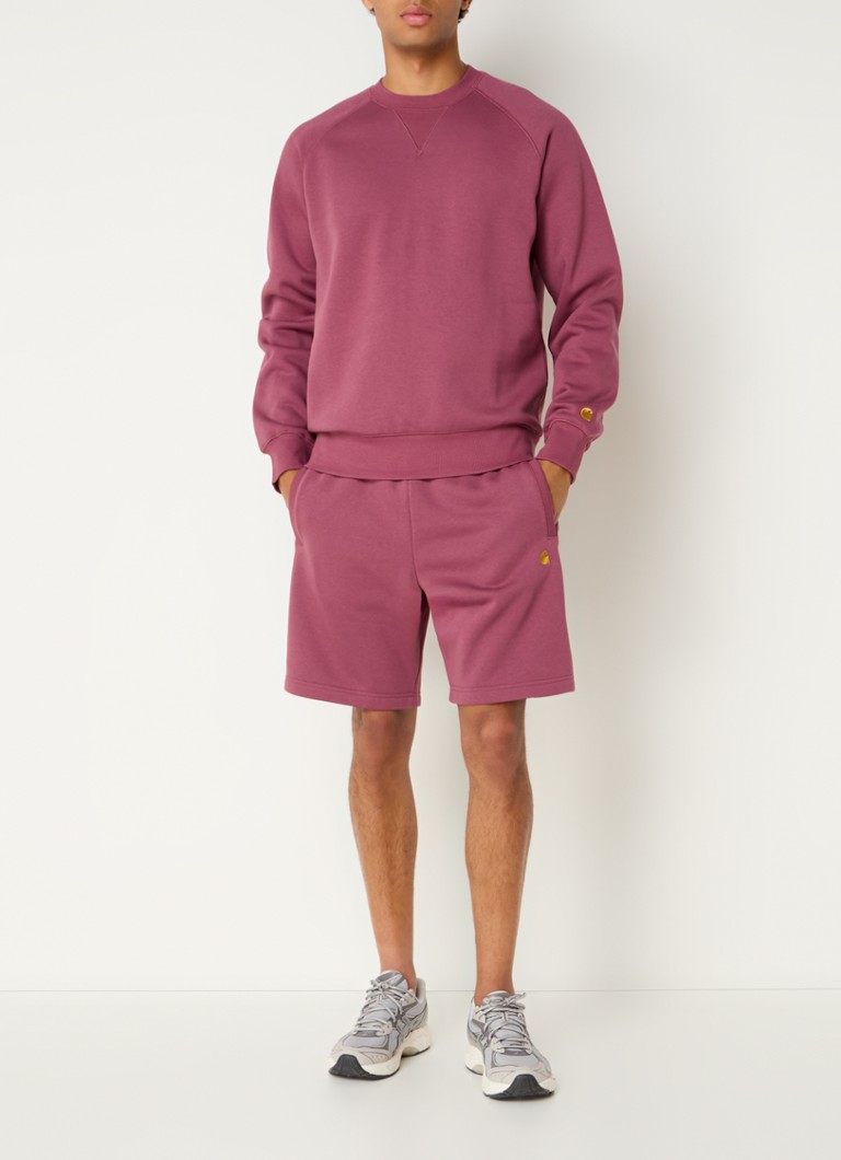 Carhartt WIP Chase taisna piegriezuma sporta šorti ar sānu kabatām