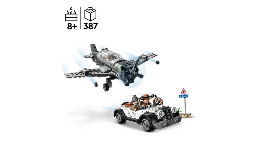 LEGO Indiana Jones 77012 Flucht vor dem Jagdflugzeug