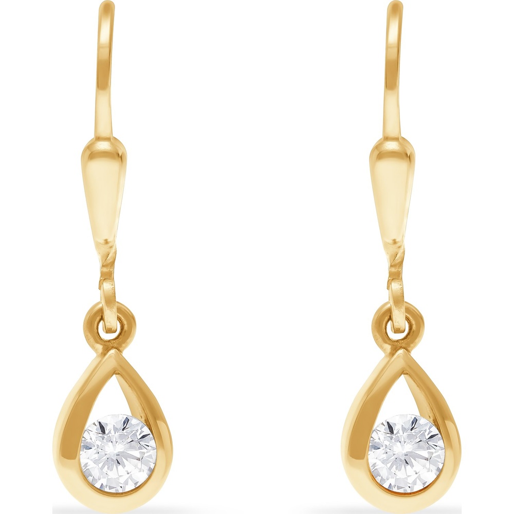 FAVS Boucles d'oreilles 375 Or jaune Boucles d'oreilles
