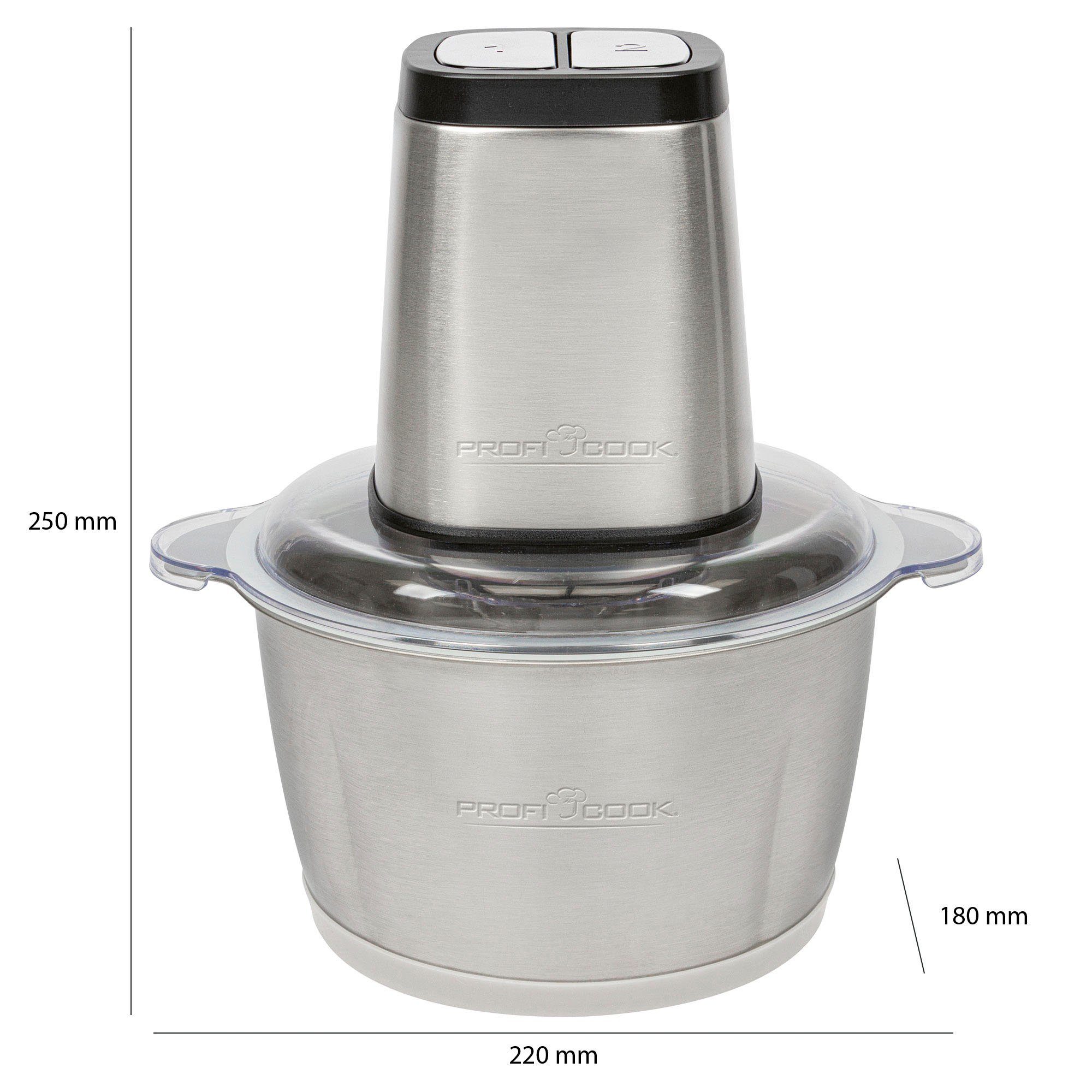 ProfiCook Zerkleinerer PC-MZ 1227 inox, 500 W