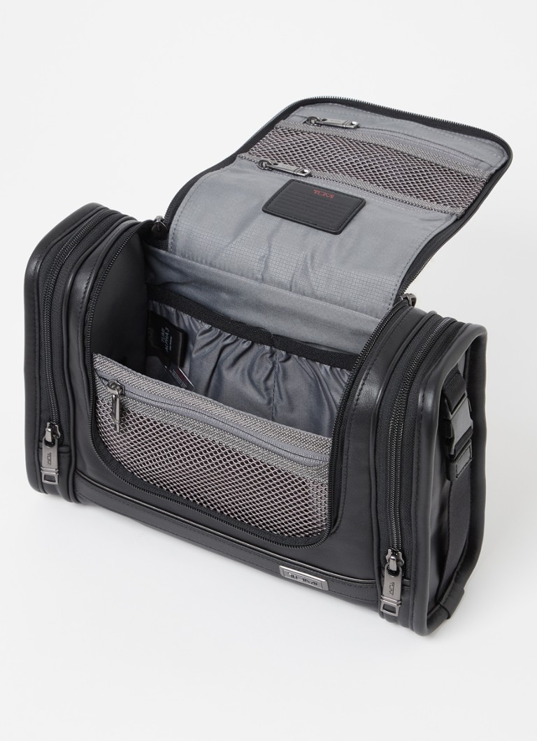 Beauty case da viaggio in pelle Tumi Alpha 3 da appendere