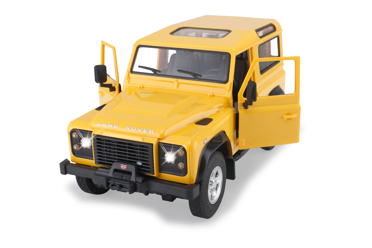 Jamara e.K. Land Rover Defender 1:14 gelb 2,4GHz