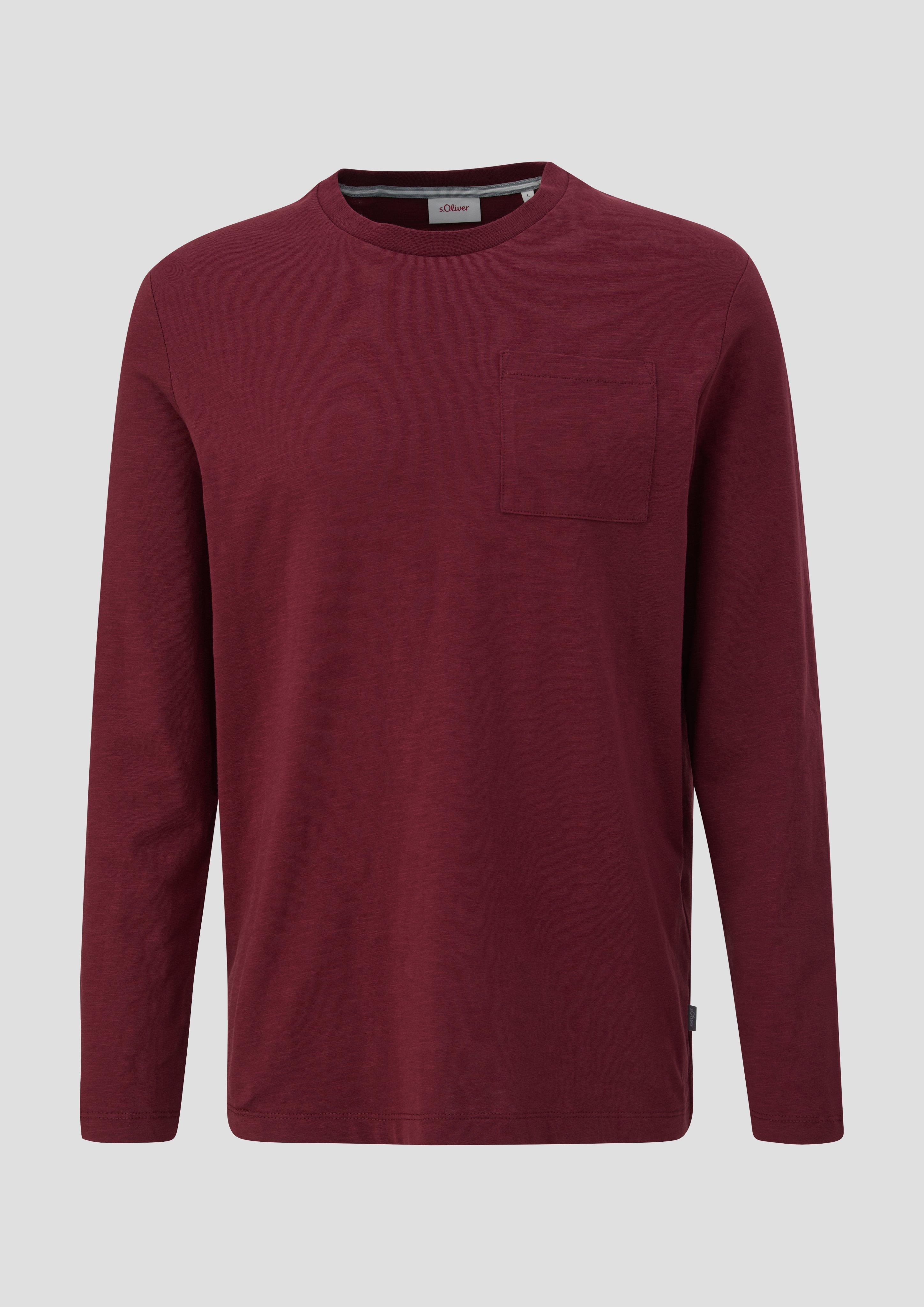 Longsleeve mit Flammgarnstruktur  2138668-3976