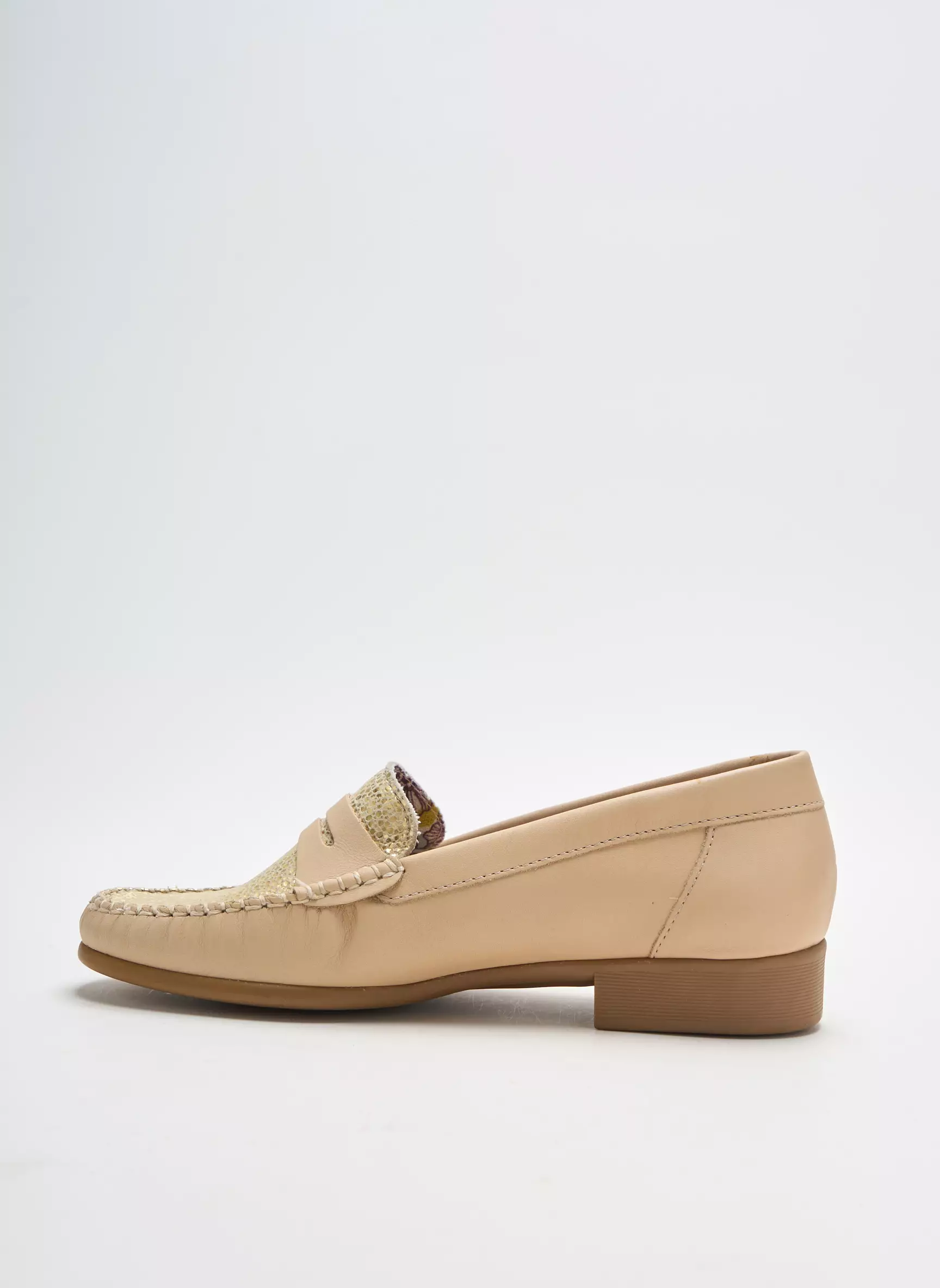 Artika Soft Mocassins Femme couleur beige